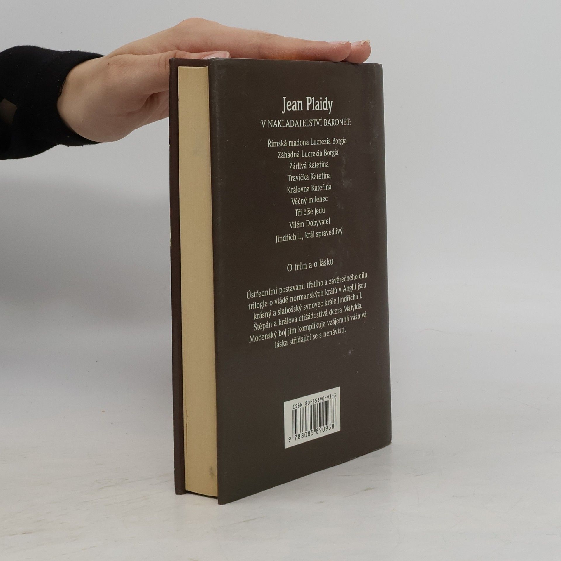 Jean Plaidy O trůn a o lásku (Normanské trilogie, 3. díl)