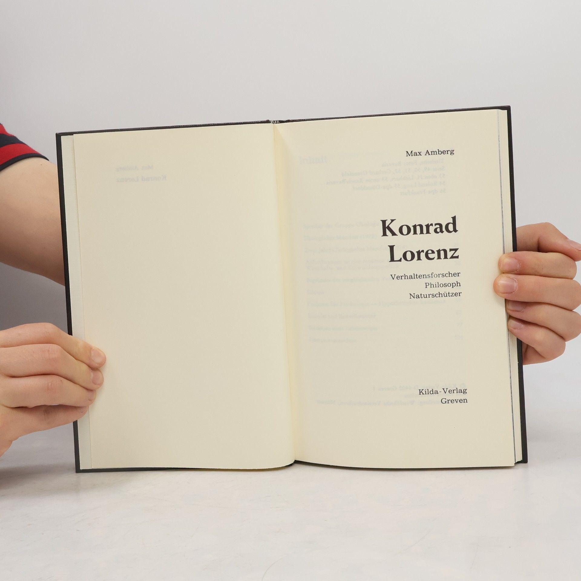 Max Amberg Konrad Lorenz