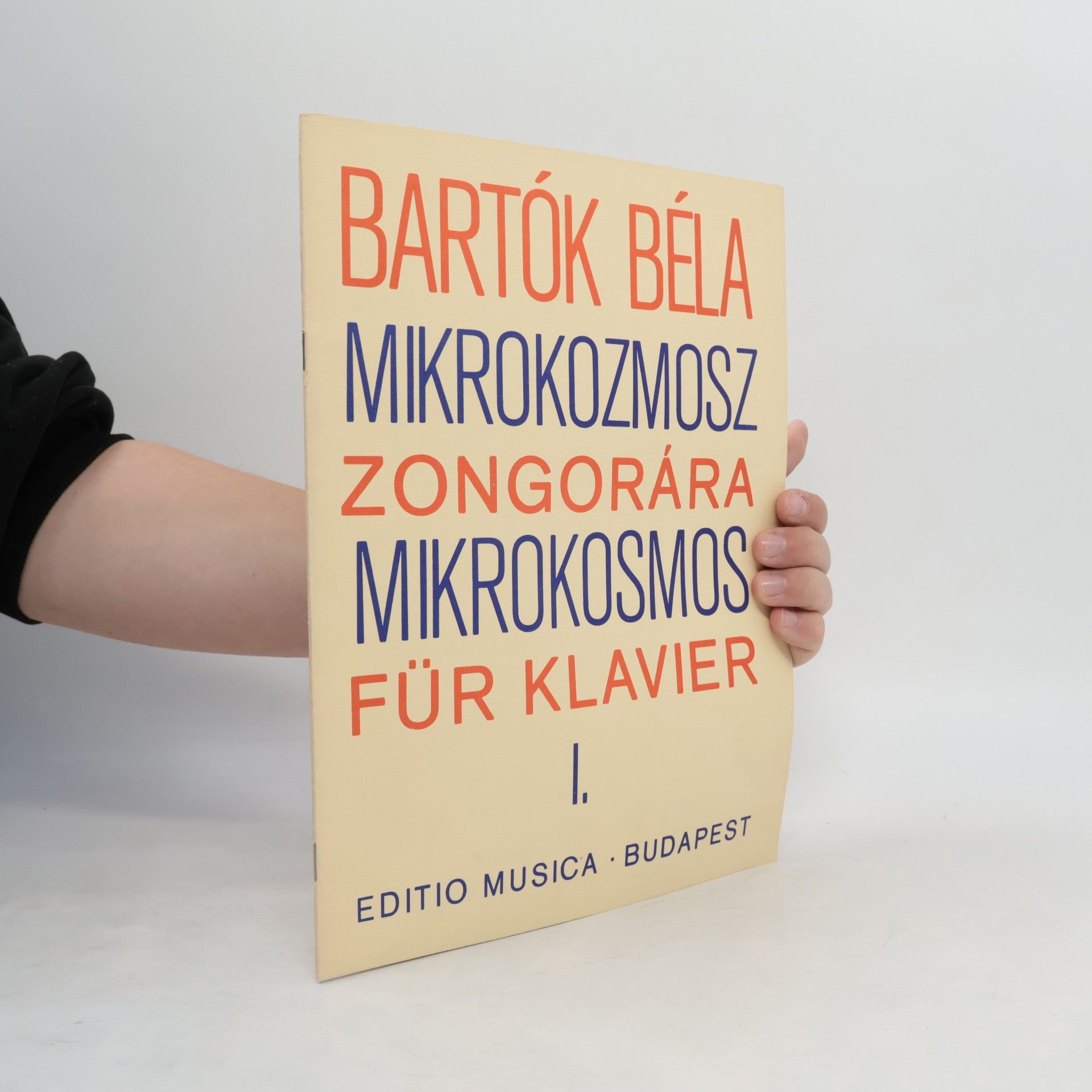 Béla Bartók Mikrokozmosz zongorára mikrokosmos fur klavier
