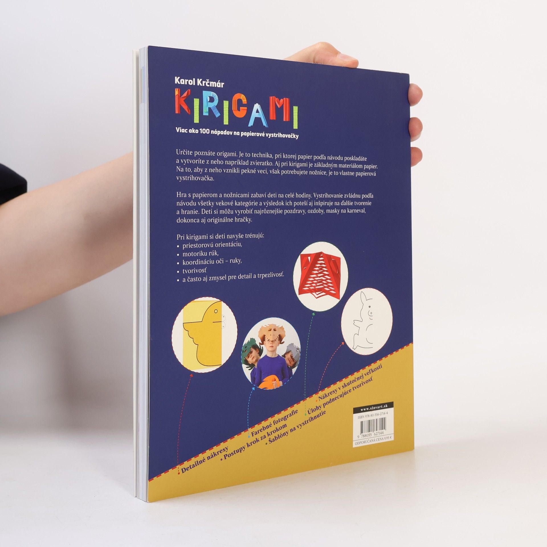 Karol Krčmár Kirigami. Viac ako 100 nápadov na papierové vystrihovačky