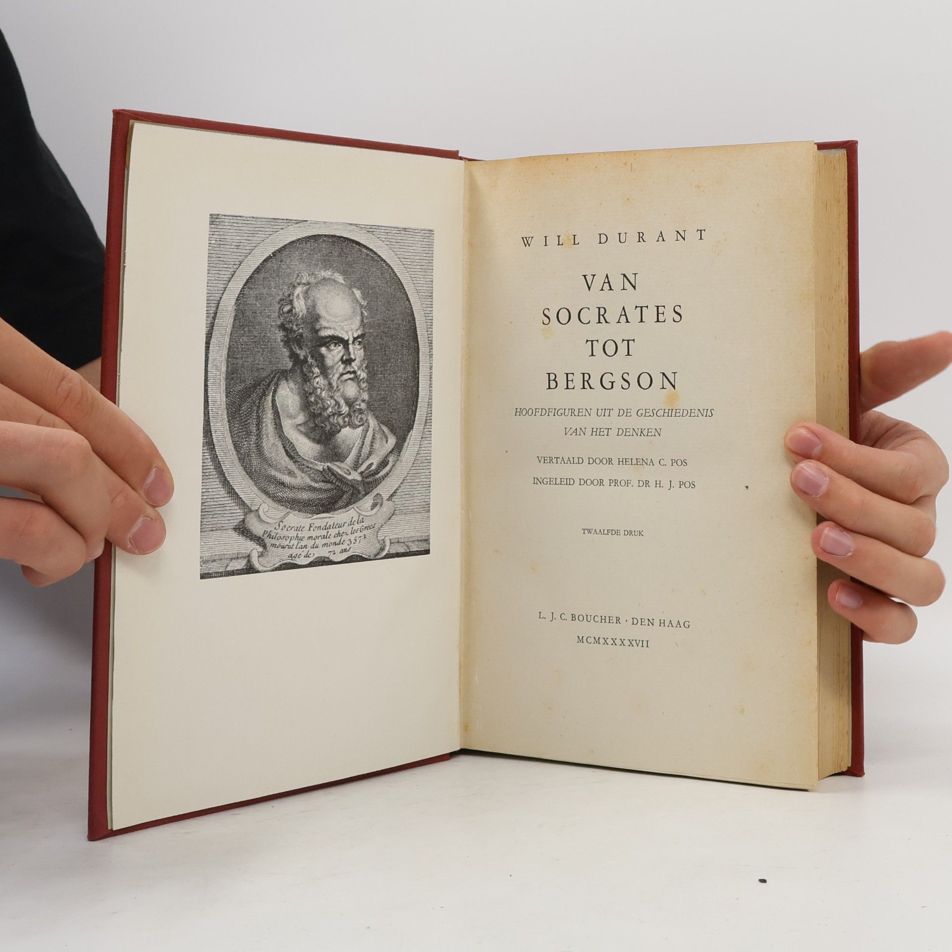 W. Durant Von Socrates tot Bergson