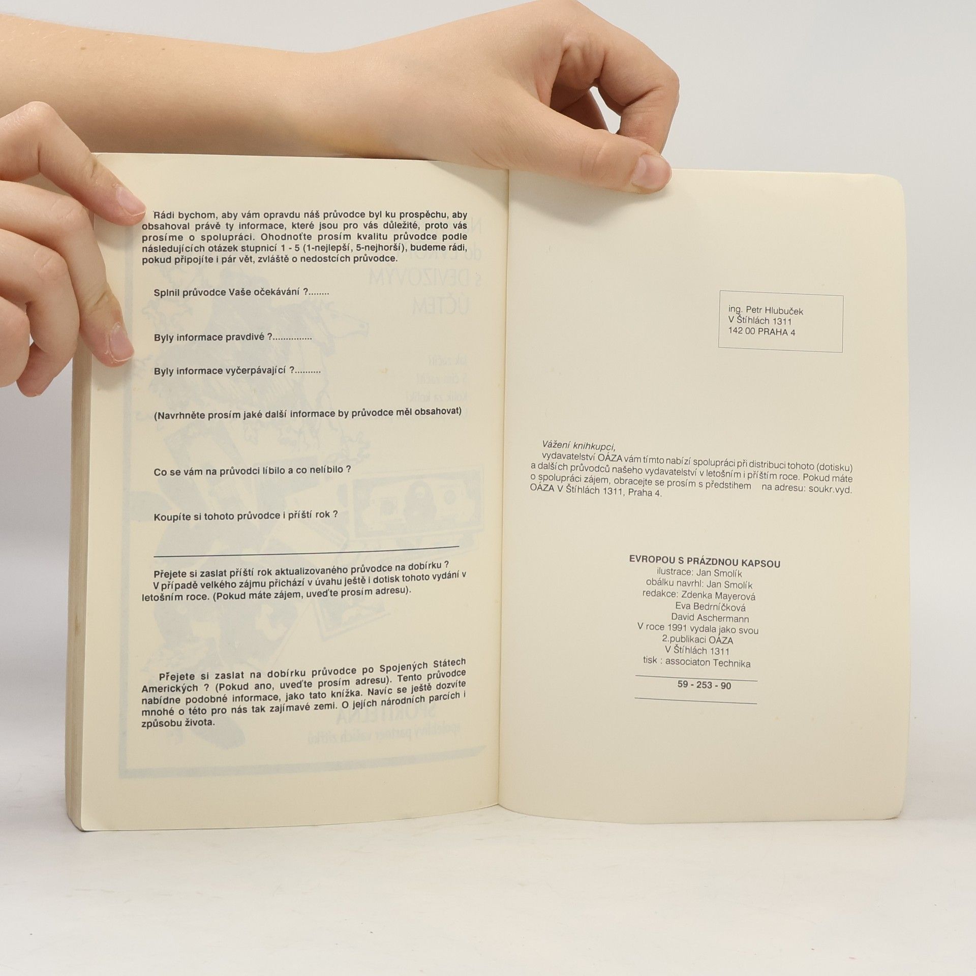 Various authors Evropou s prázdnou kapsou