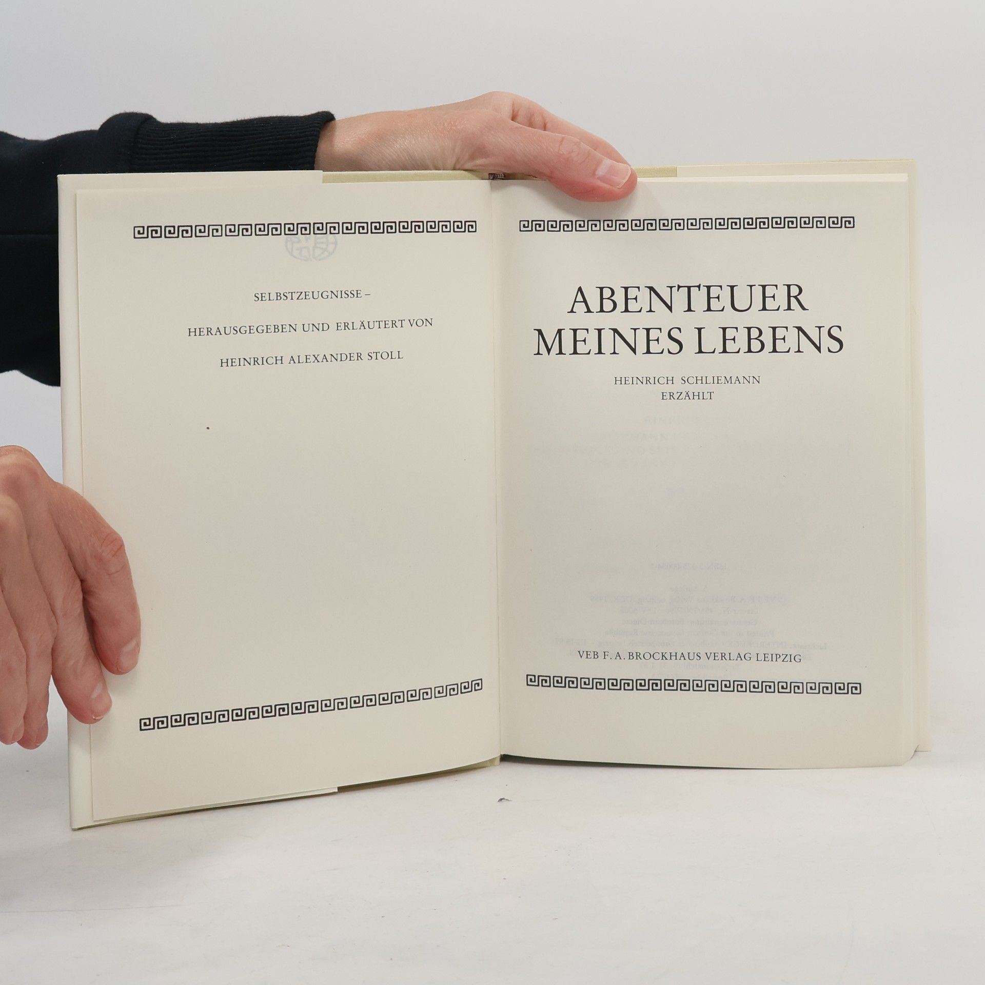 Heinrich Schliemann Abenteuer meines Lebens