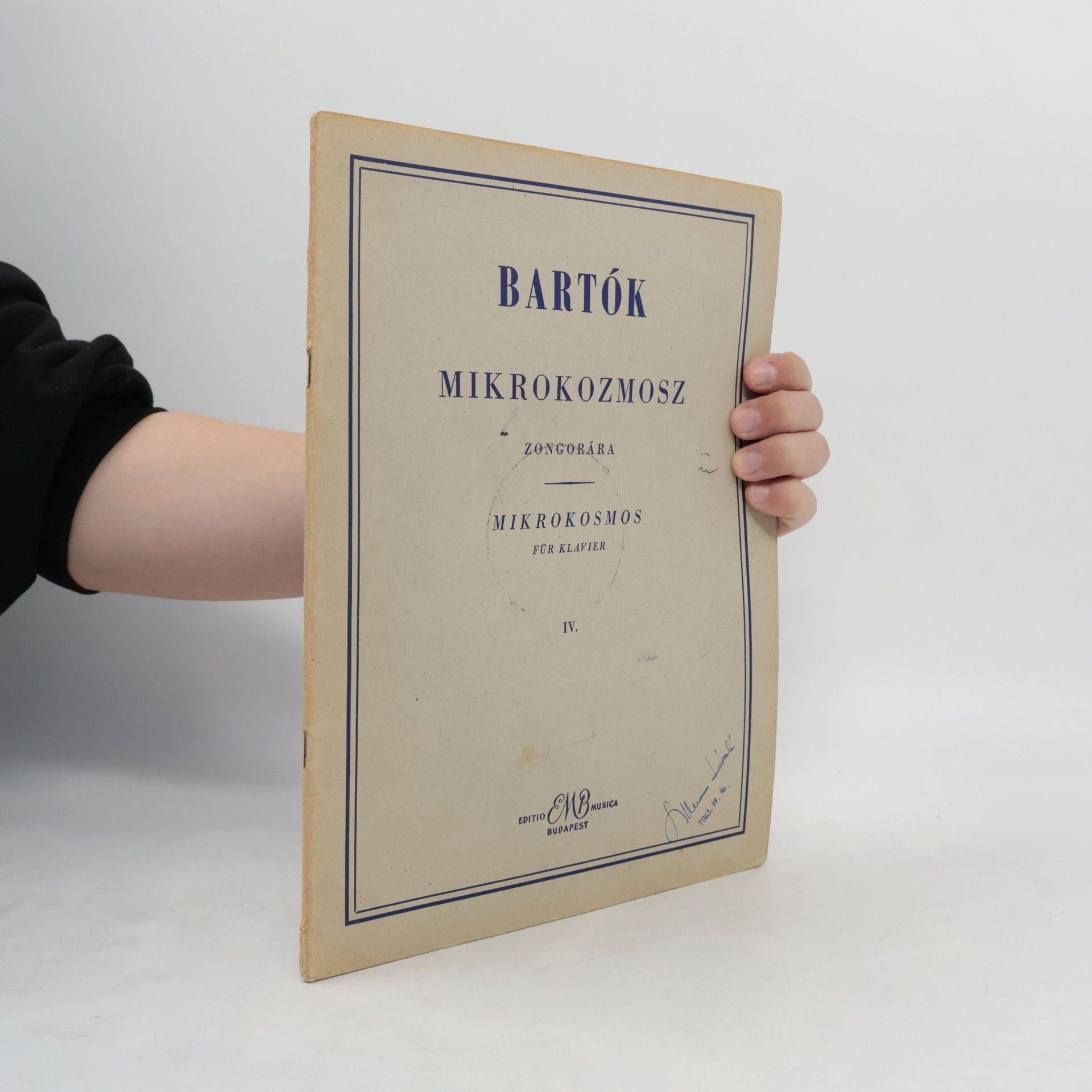 Béla Bartók Mikrokozmosz