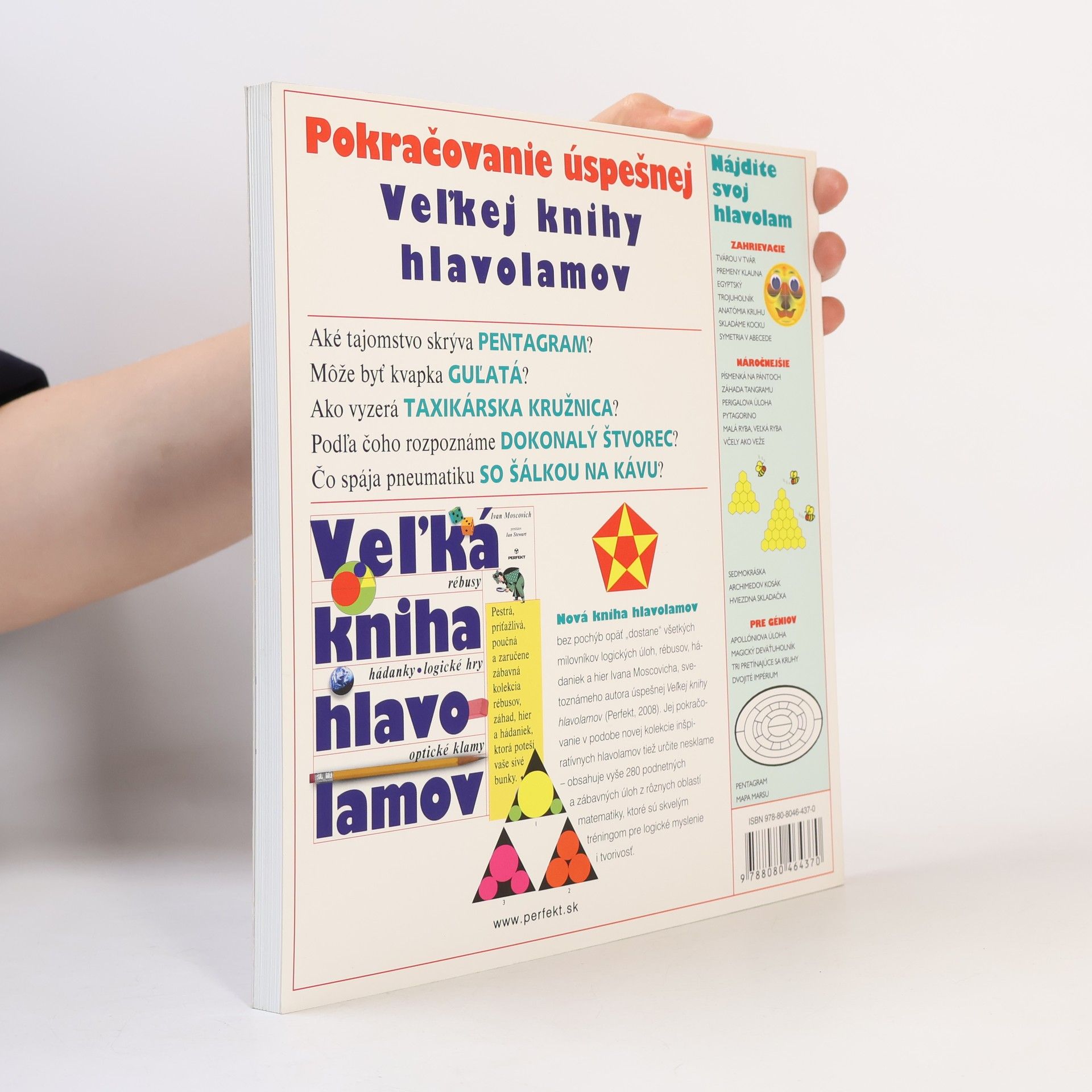 Ivan Moscovich Nová kniha hlavolamov (recenzní výtisk)