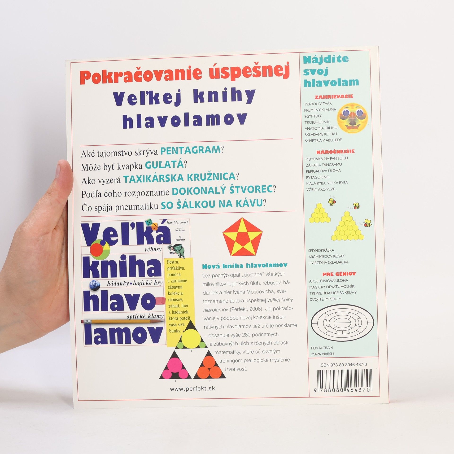 Ivan Moscovich Nová kniha hlavolamov (recenzní výtisk)