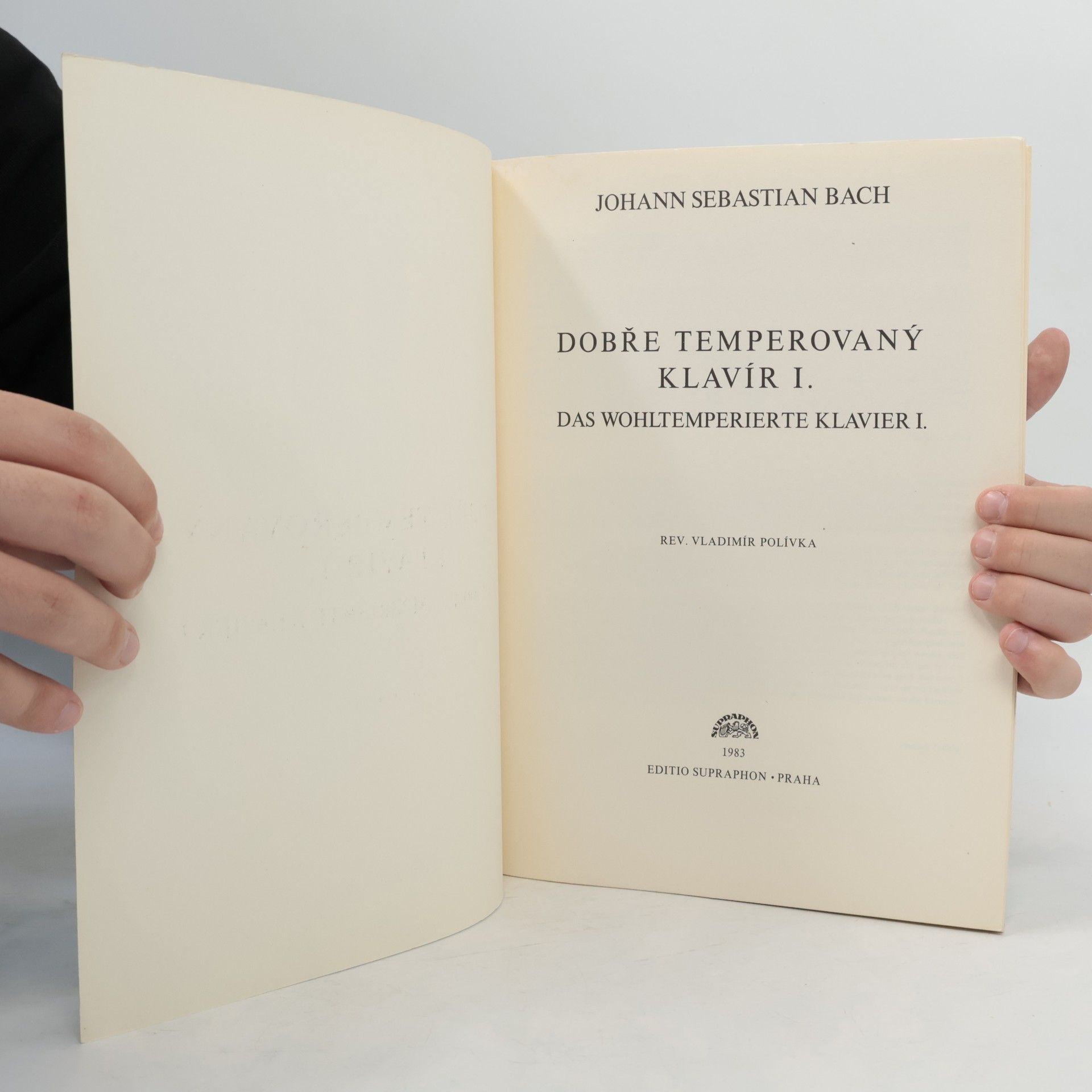 Johann Sebastian Bach Dobře temperovaný klavír I.