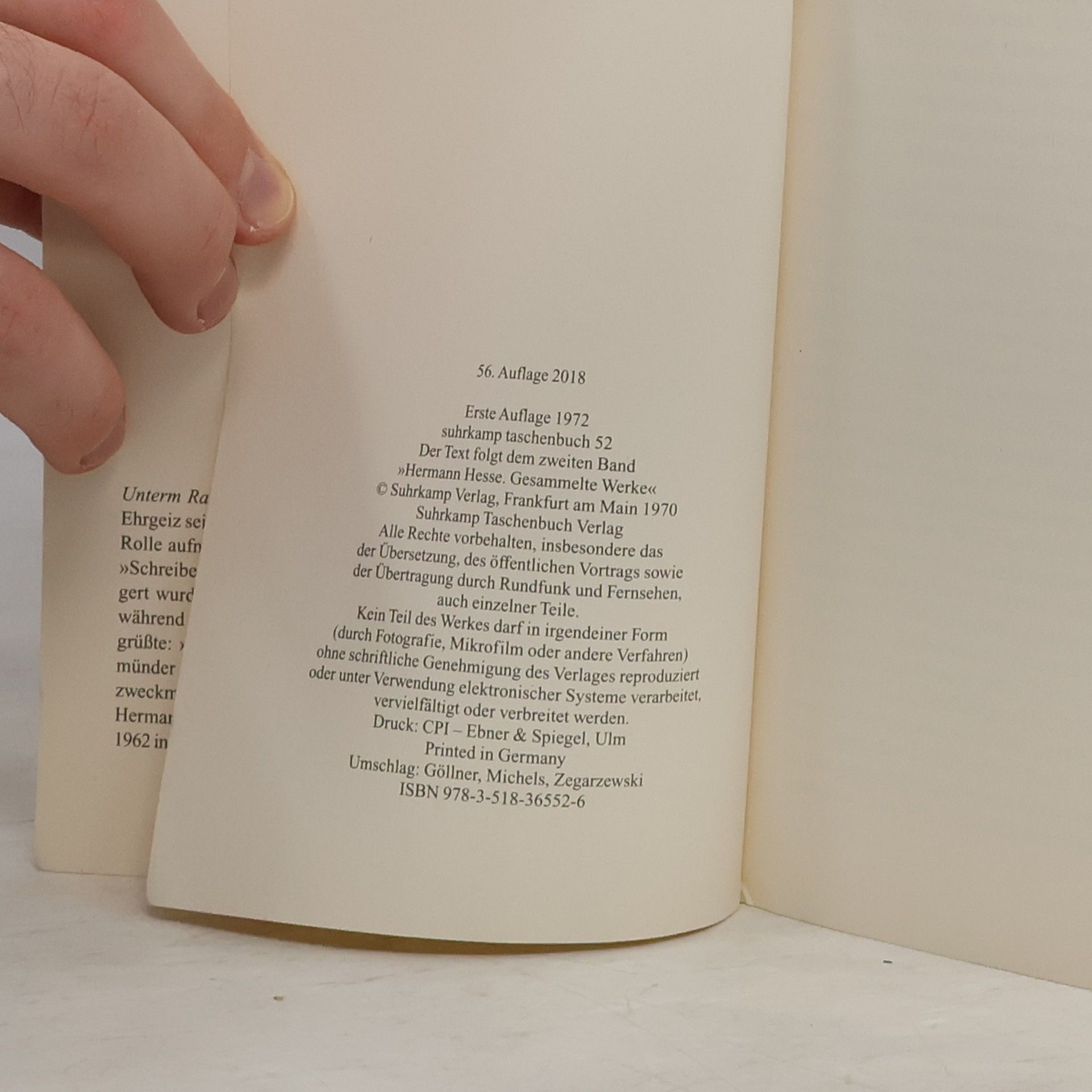 Hermann Hesse Unterm Rad