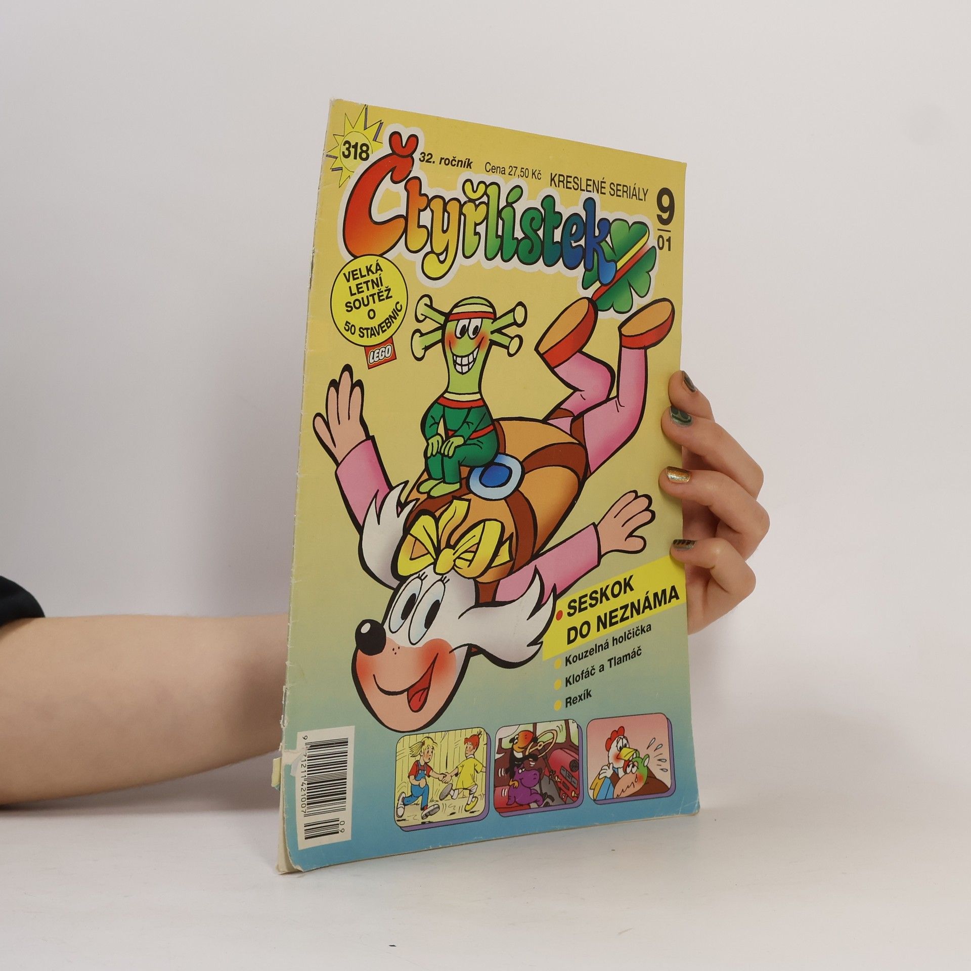 Collectif d'auteurs Čtyřlístek 318. Seskok do neznáma