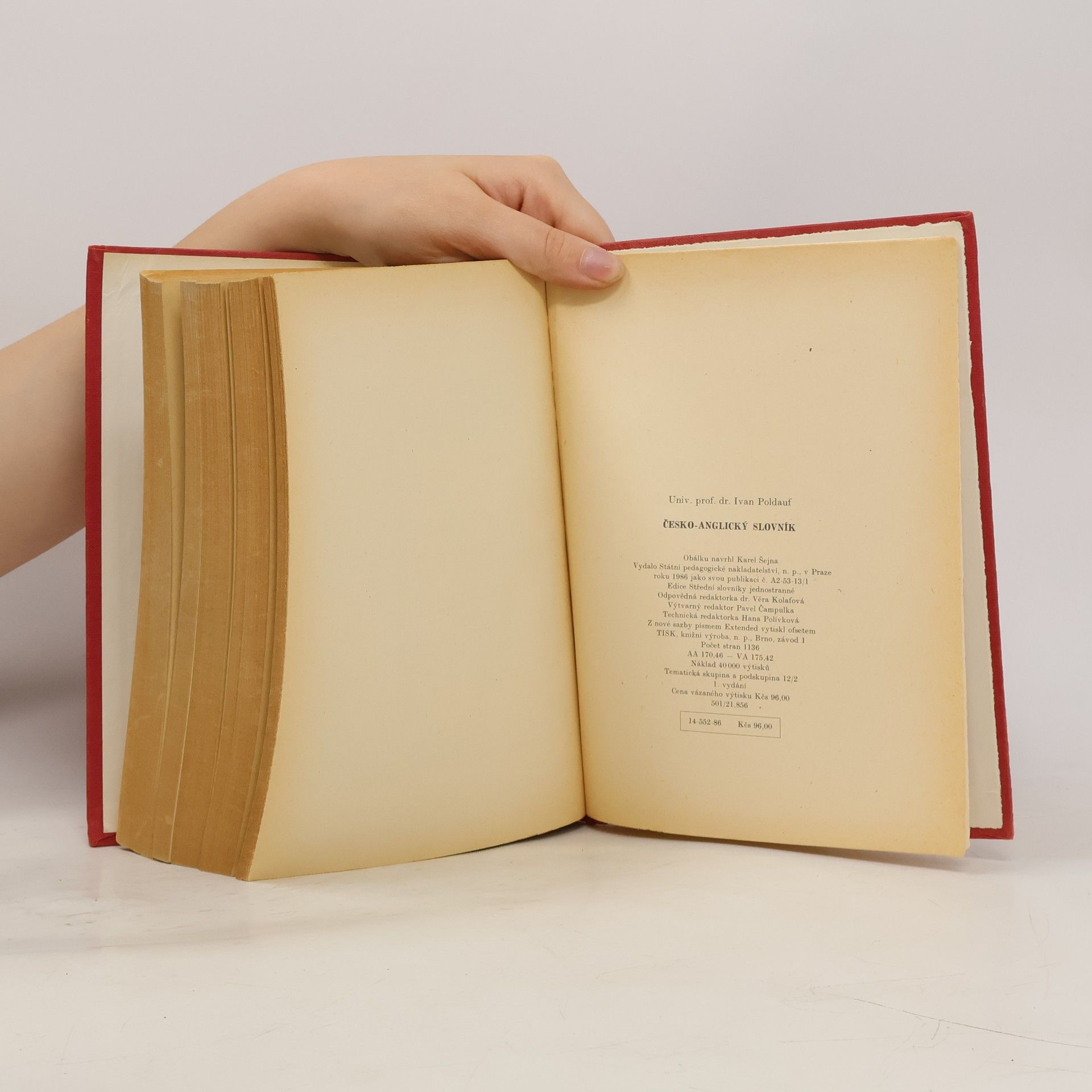 Ivan Poldauf Česko-anglický slovník. Czech-English Dictionary