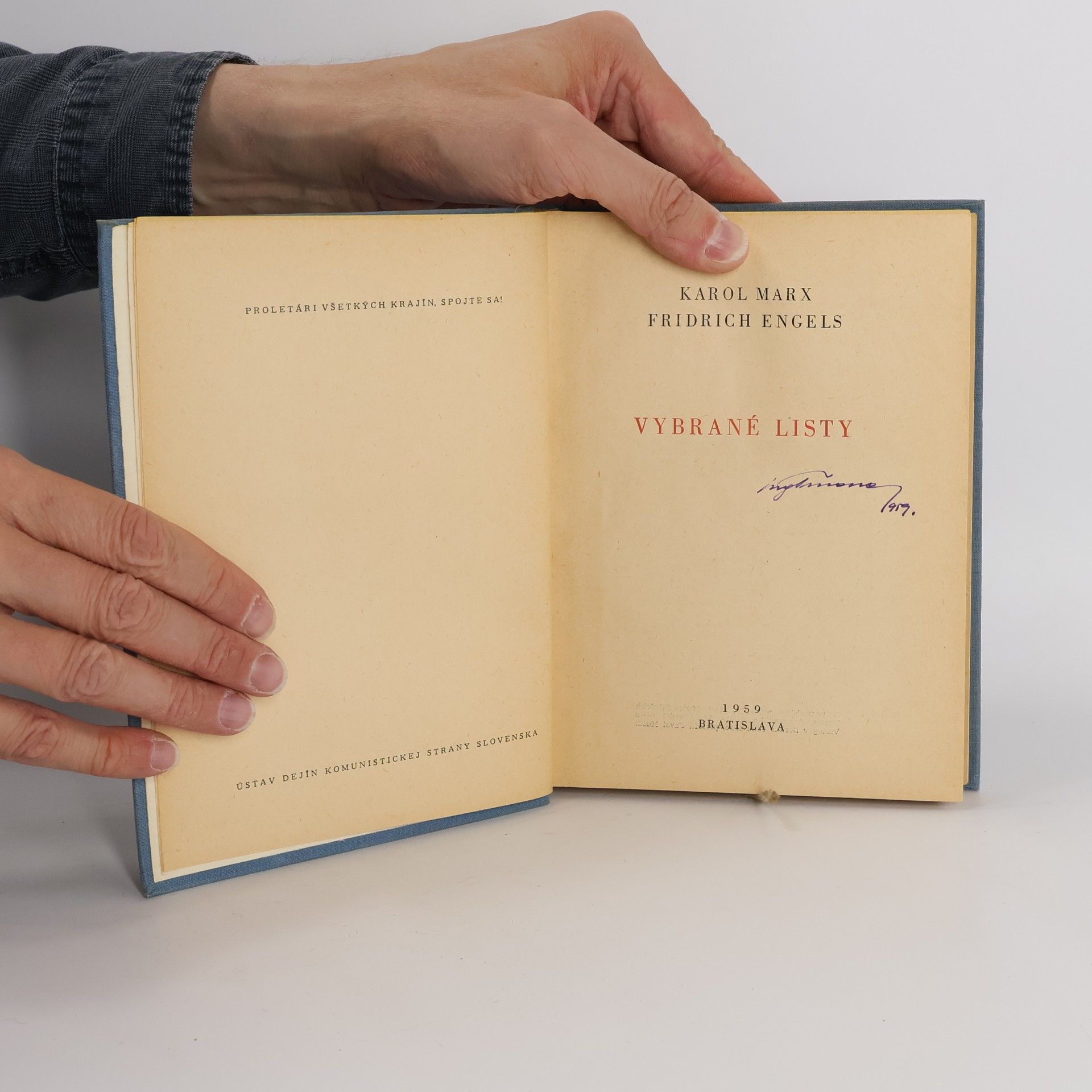 Friedrich Engels Vybrané listy