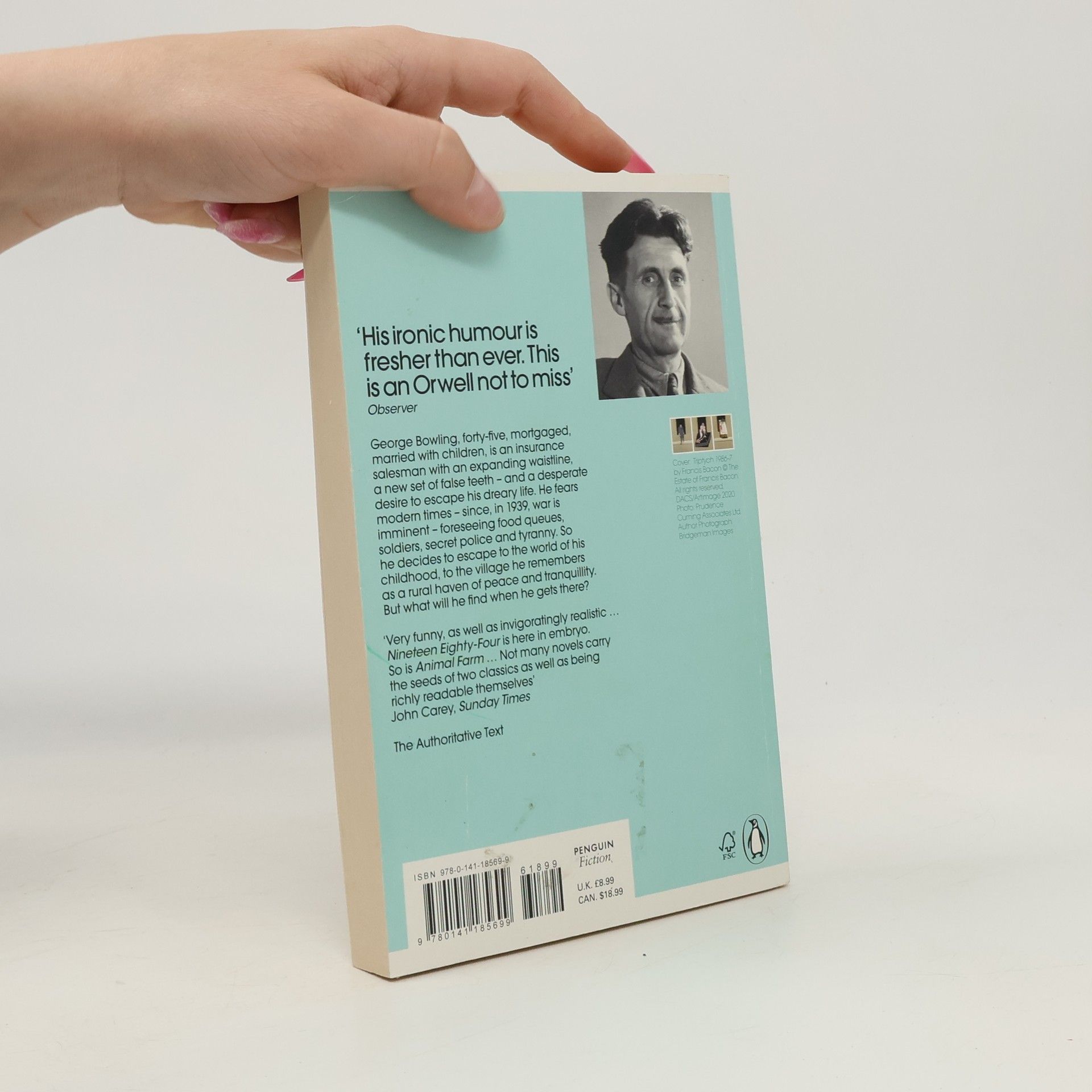 George Orwell Coming up for air