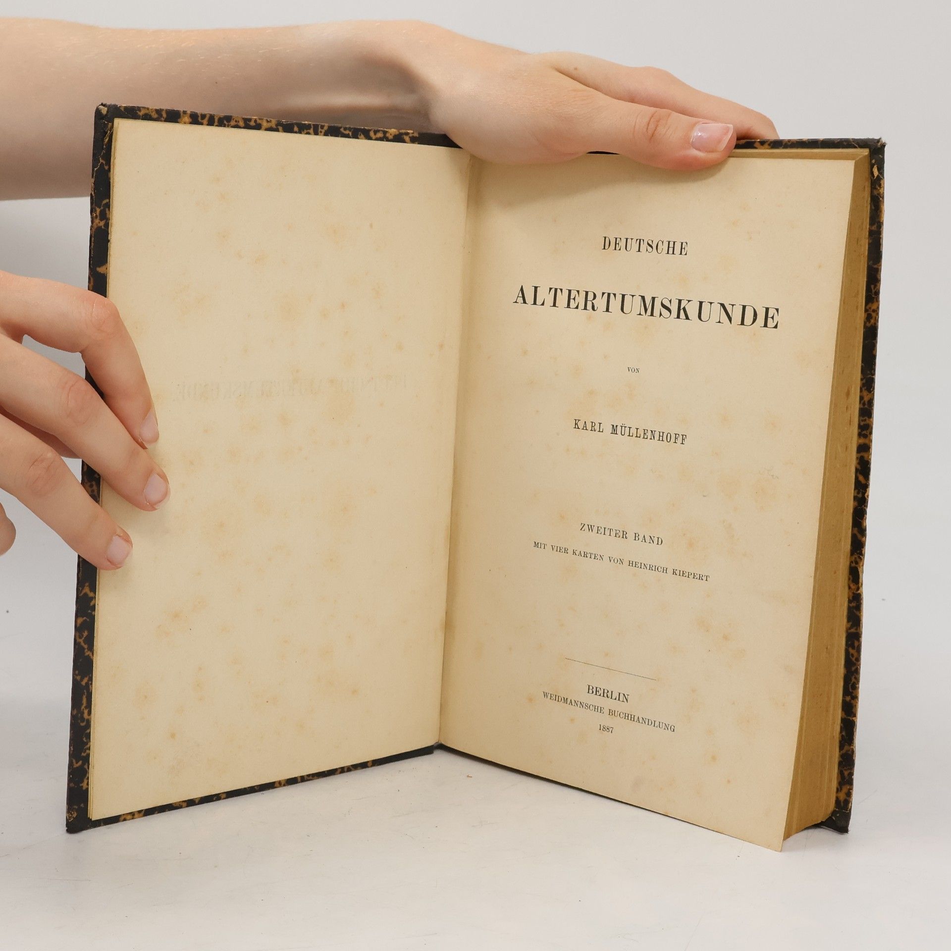 Friedrich Kauffmann Deutsche Altertumskunde II