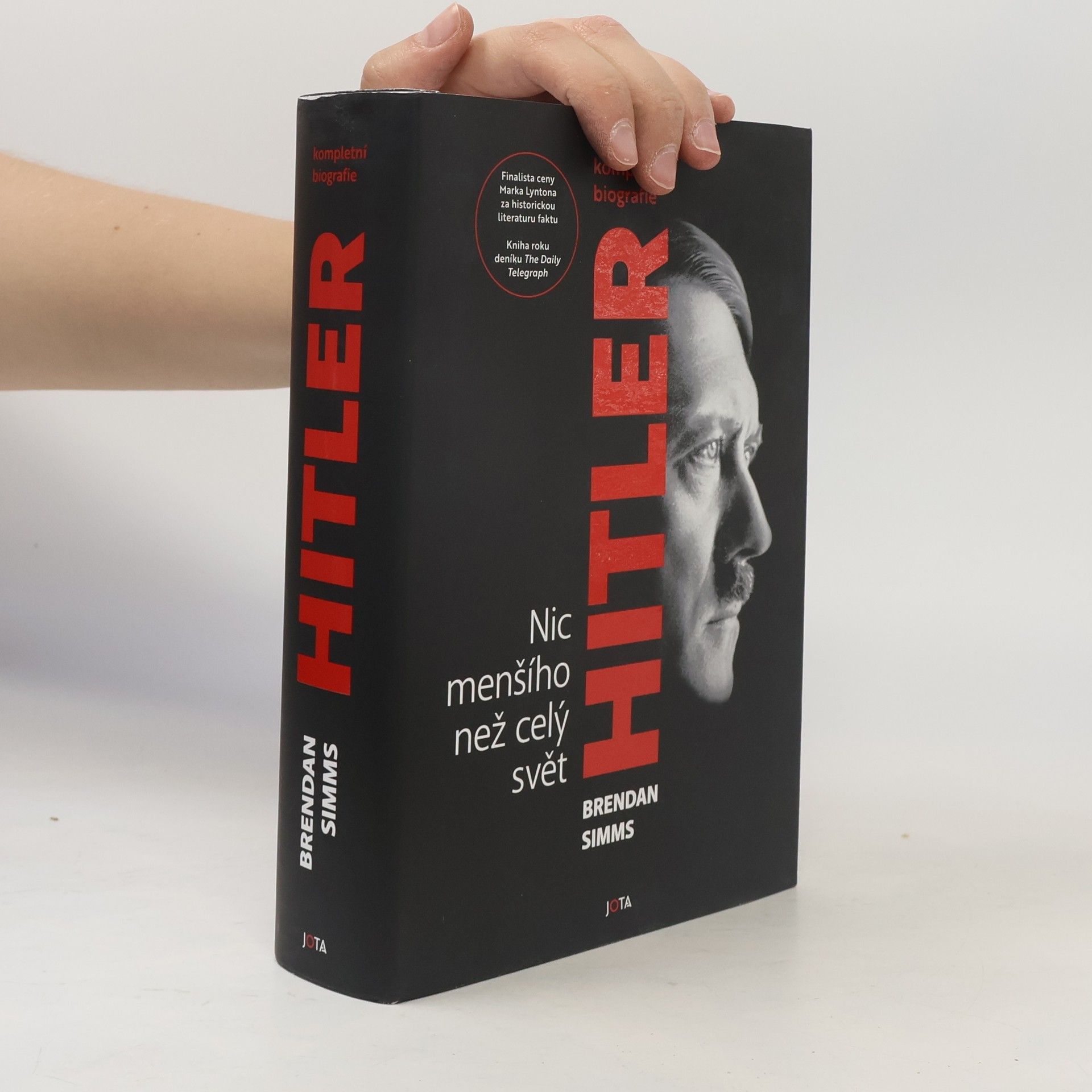 Brendan Simms Hitler Nic menšího než celý svět