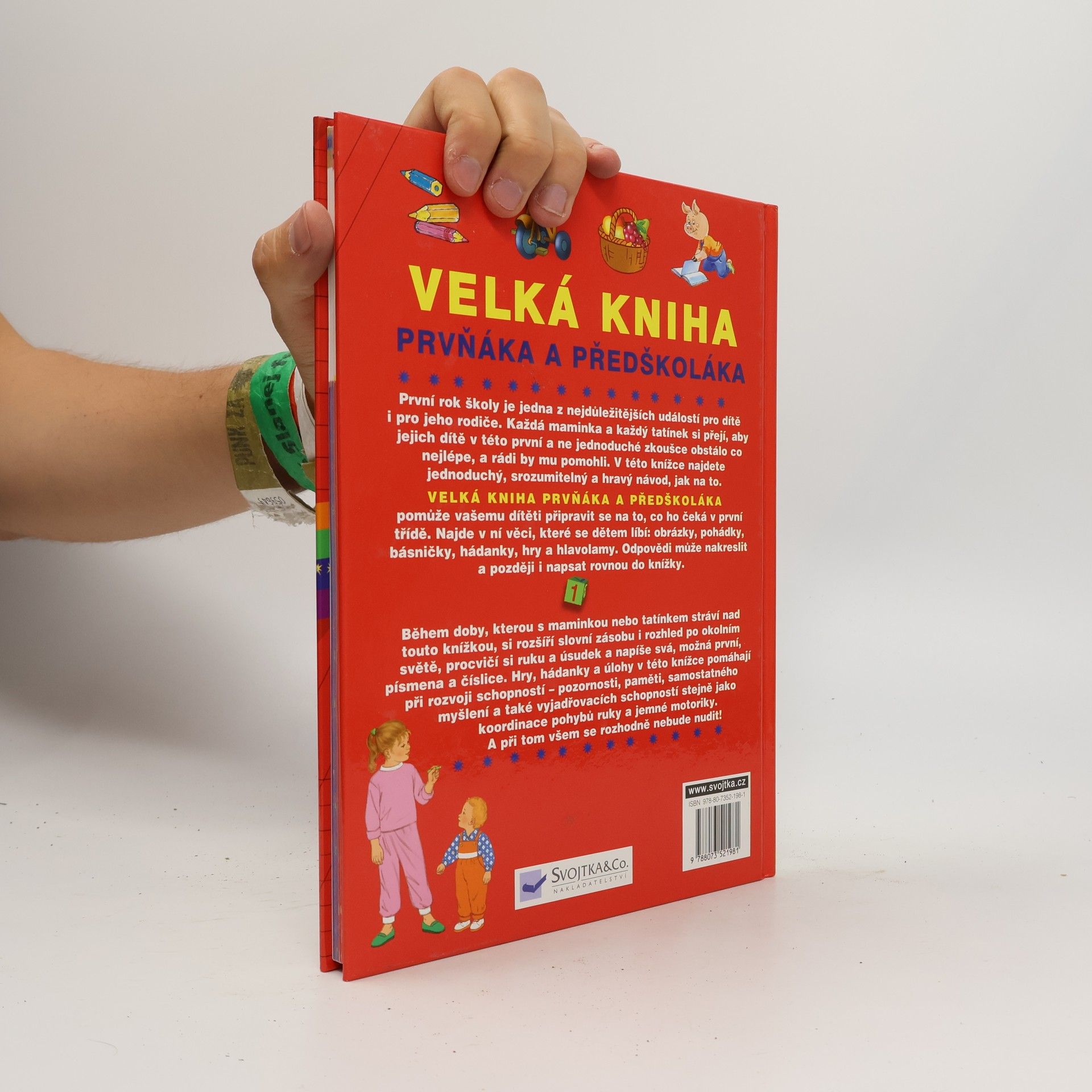 AA.VV. Velká kniha prvňáka a předškoláka