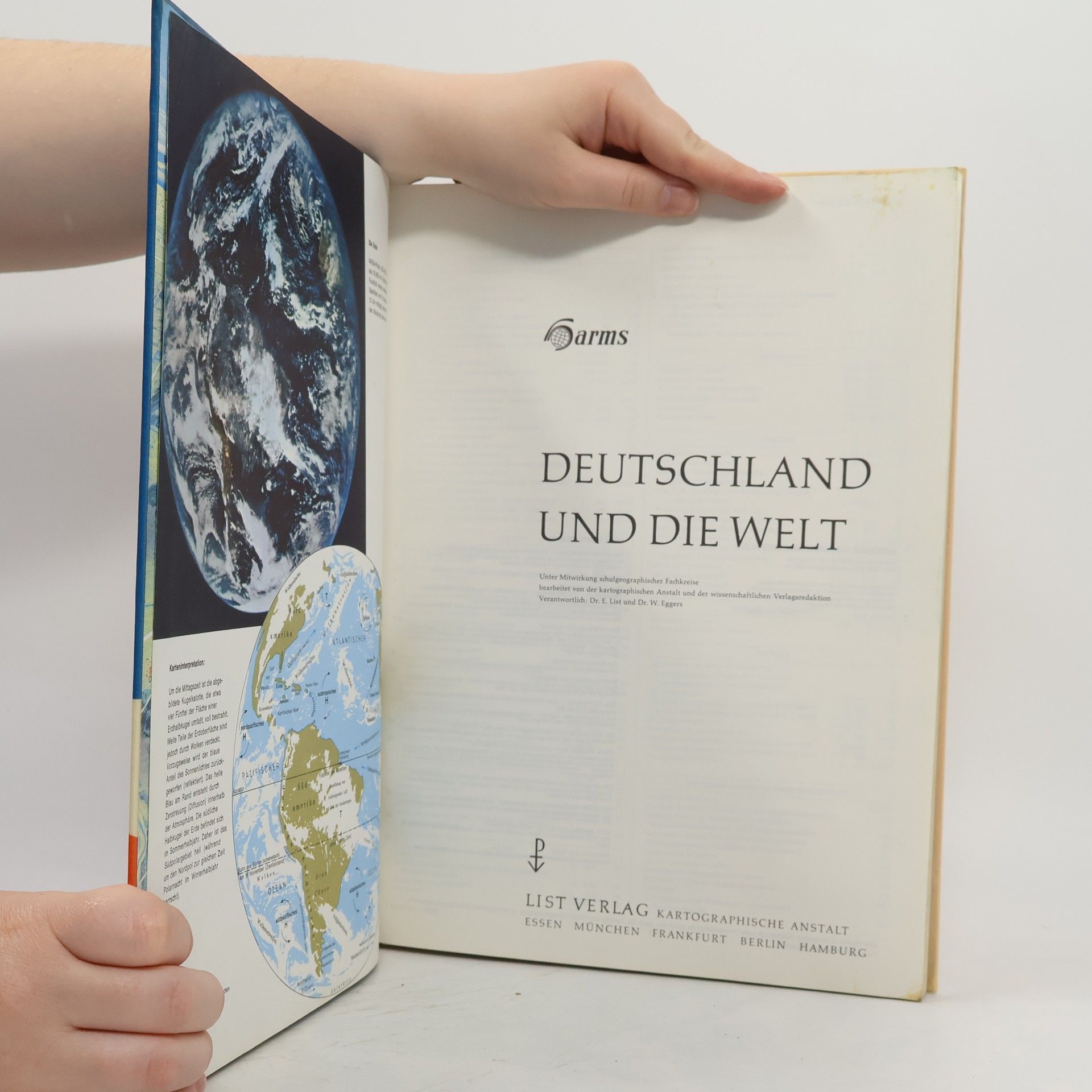 Kolektiv autorů Harms Atlas: Deutschland und die Welt