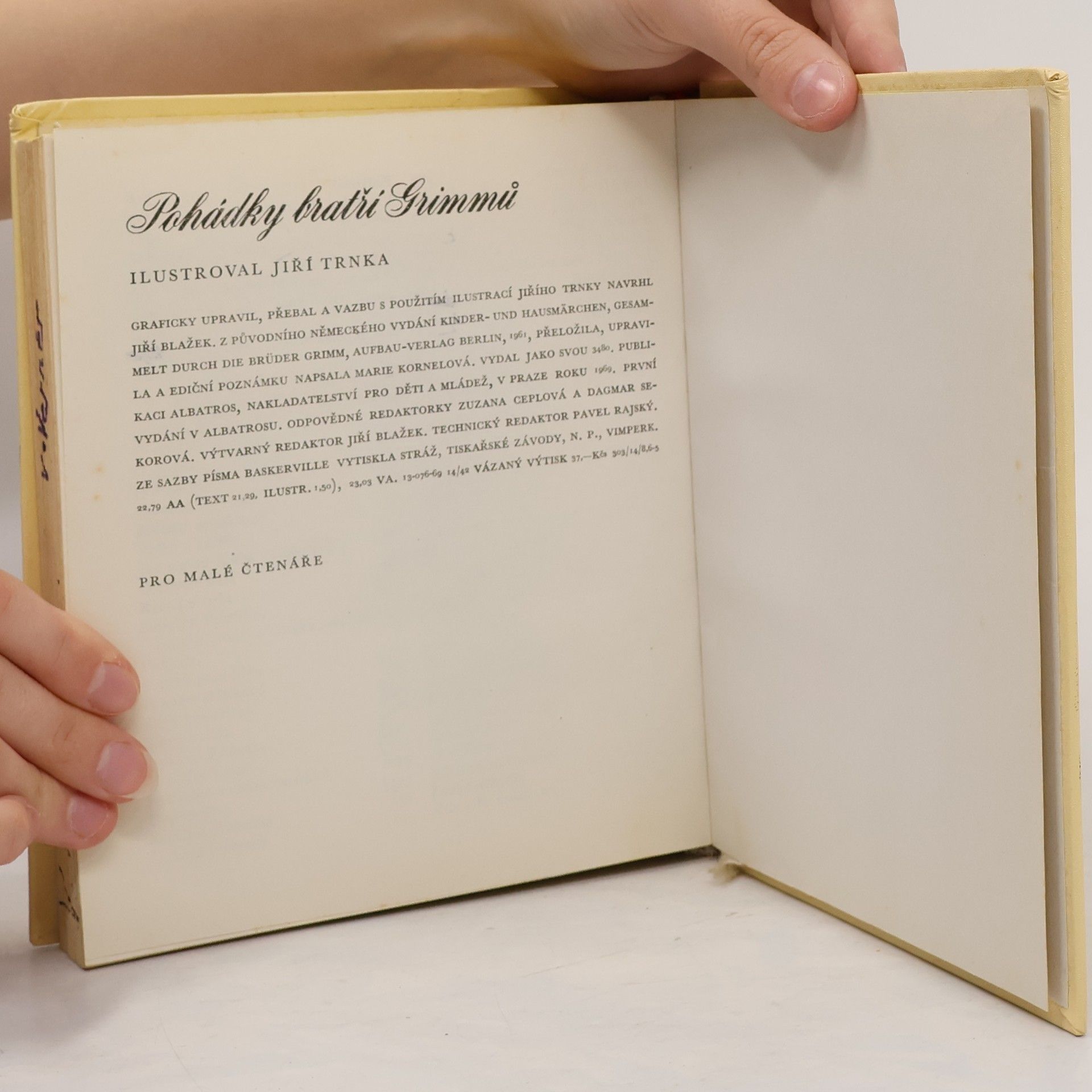 Jacob Grimm Pohádky bratří Grimmů