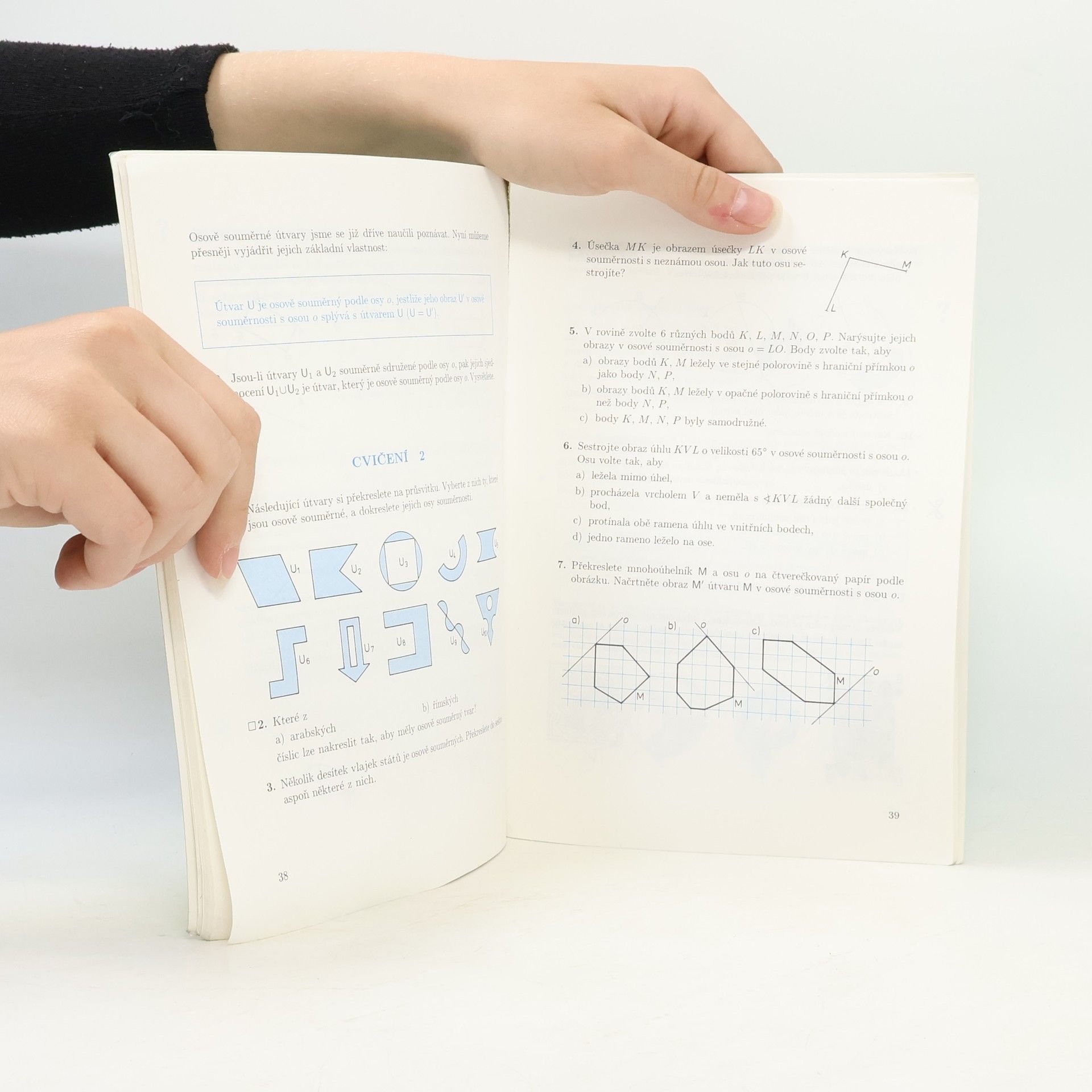 Jiří Herman Matematika - Osová a středová souměrnost