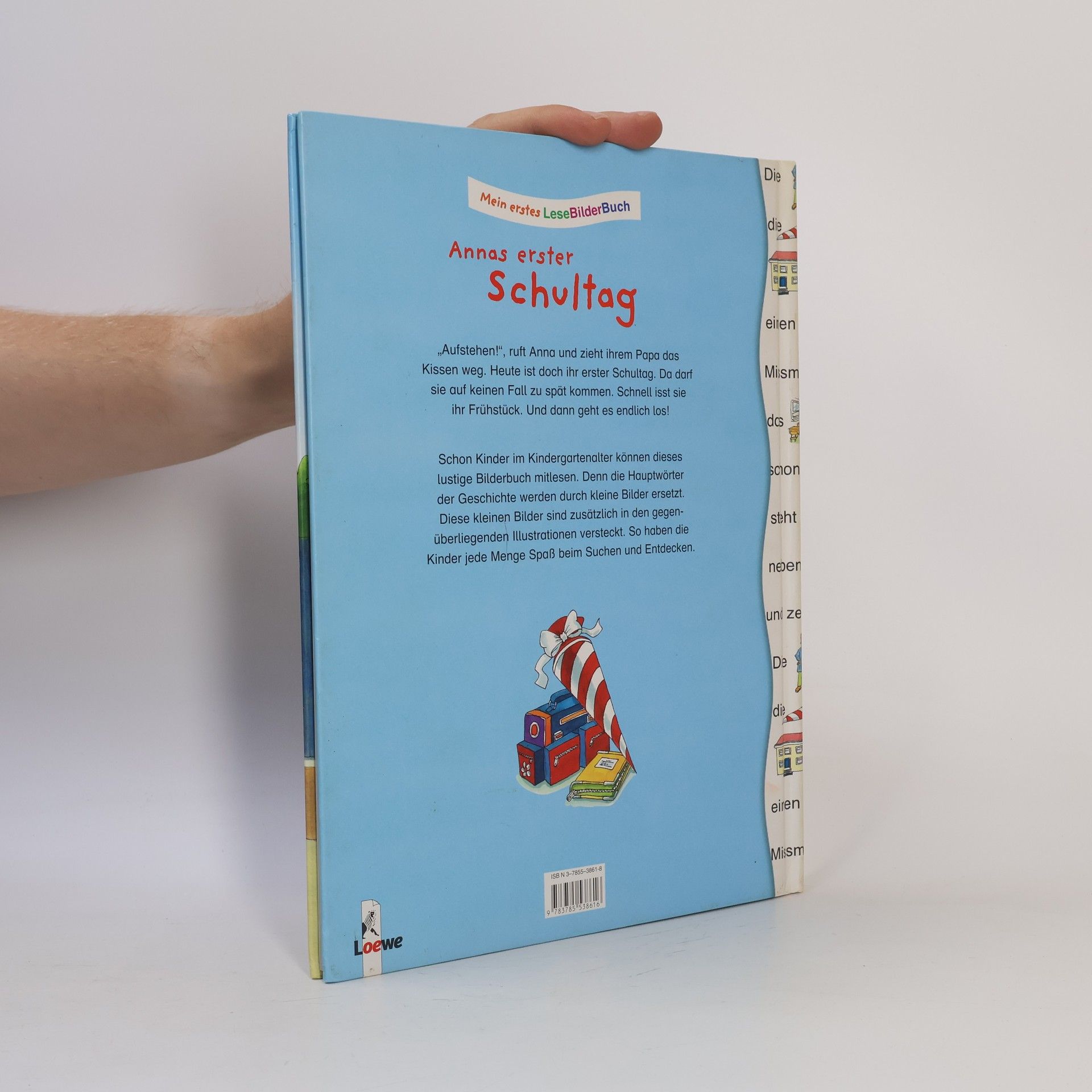Julia Boehme Mein erstes LeseBilderBuch: Annas erster Schultag