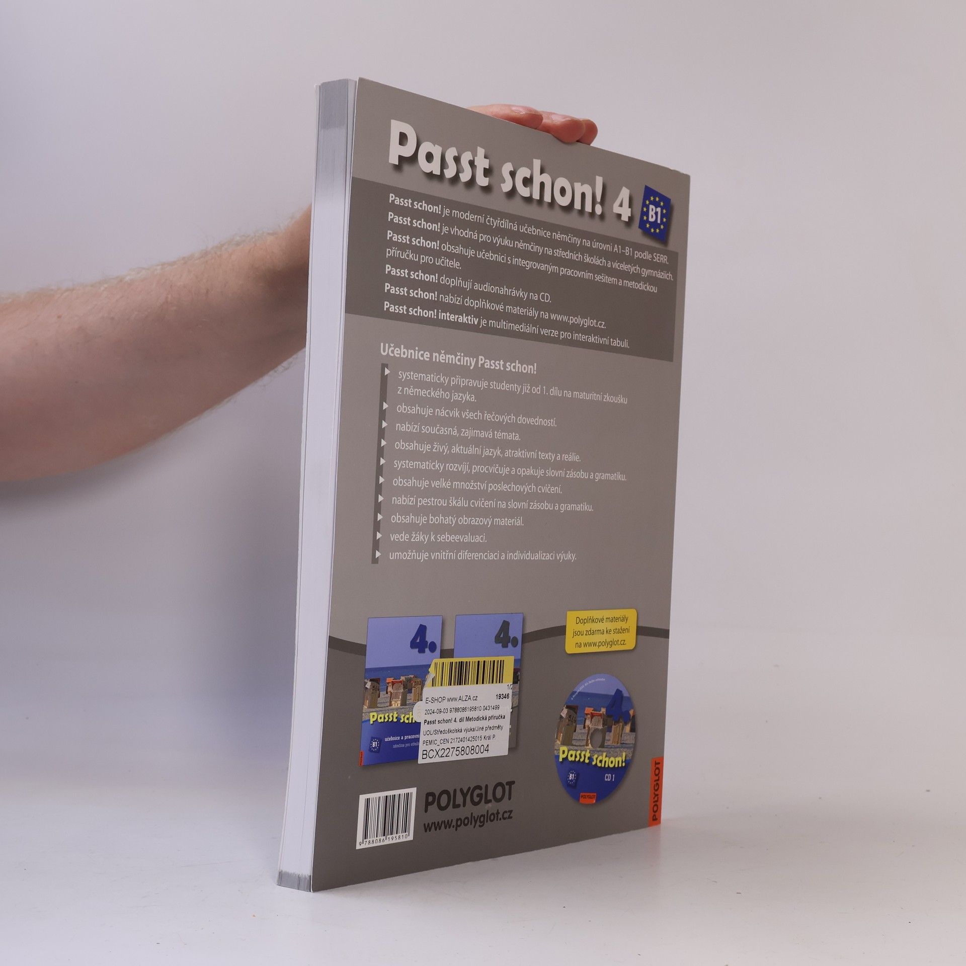 Autorenkollektiv Passt schon! 4. Němčina pro SŠ - Metodická příručka + 3 CD