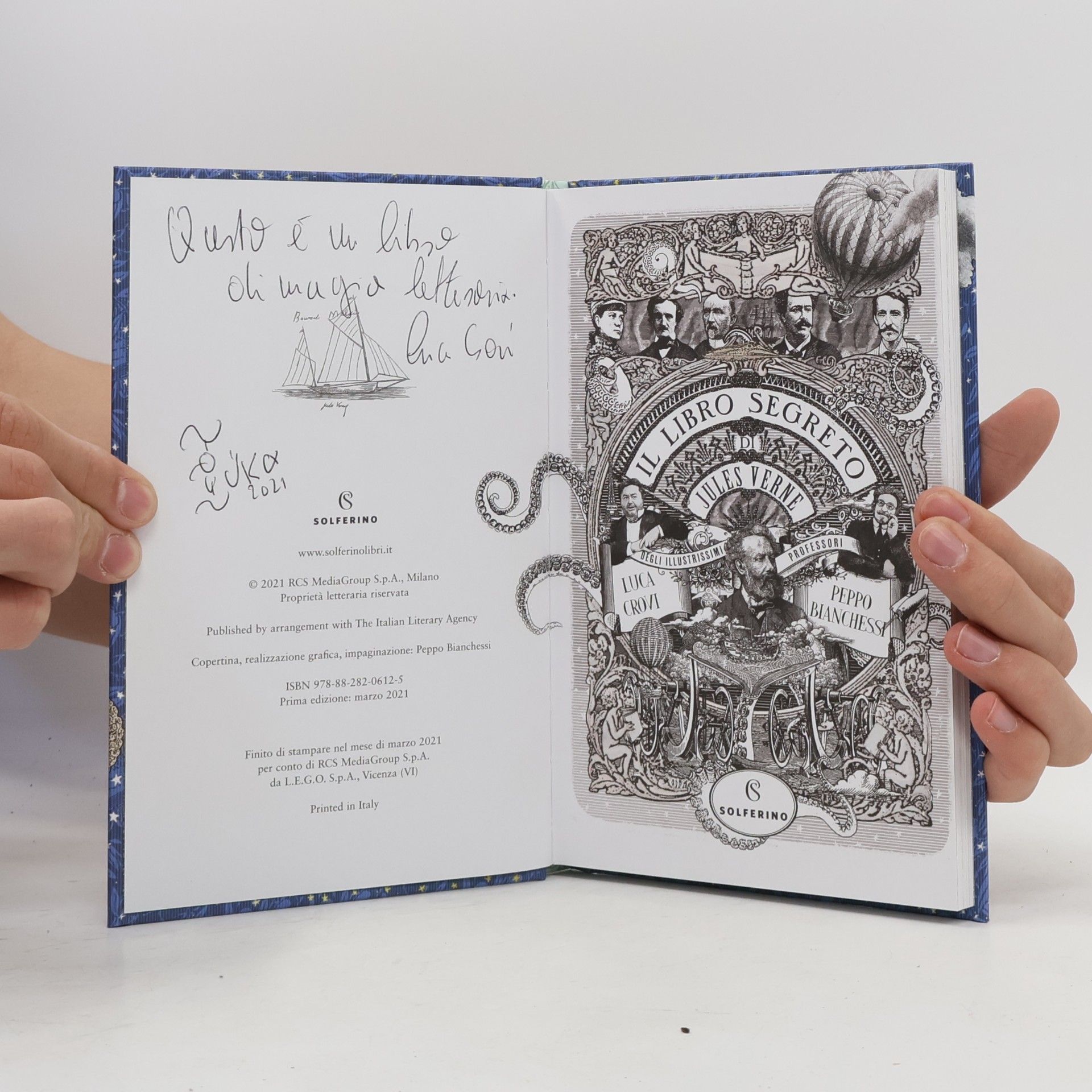 Luca Crovi Il libro segreto di Jules Verne