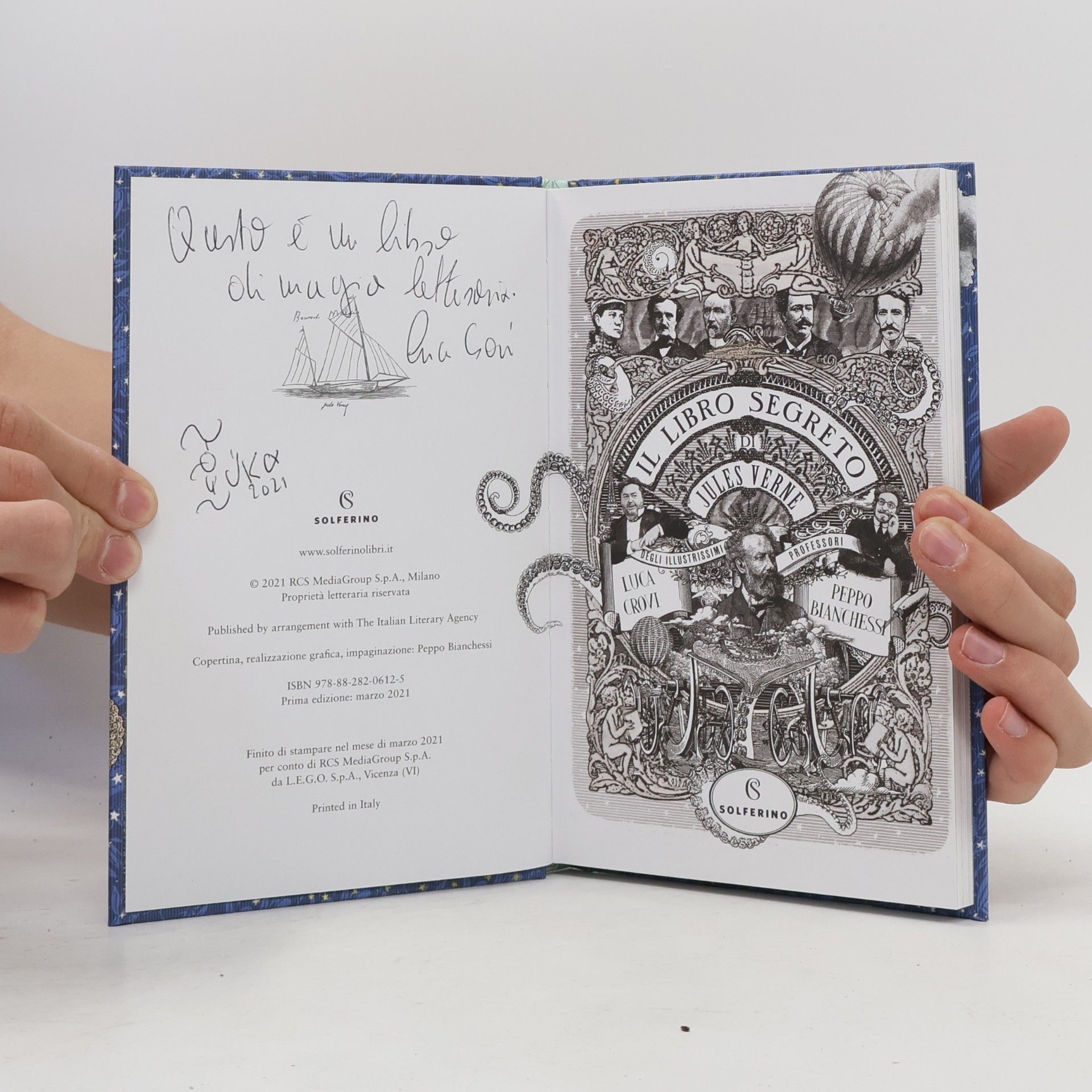 Luca Crovi Il libro segreto di Jules Verne