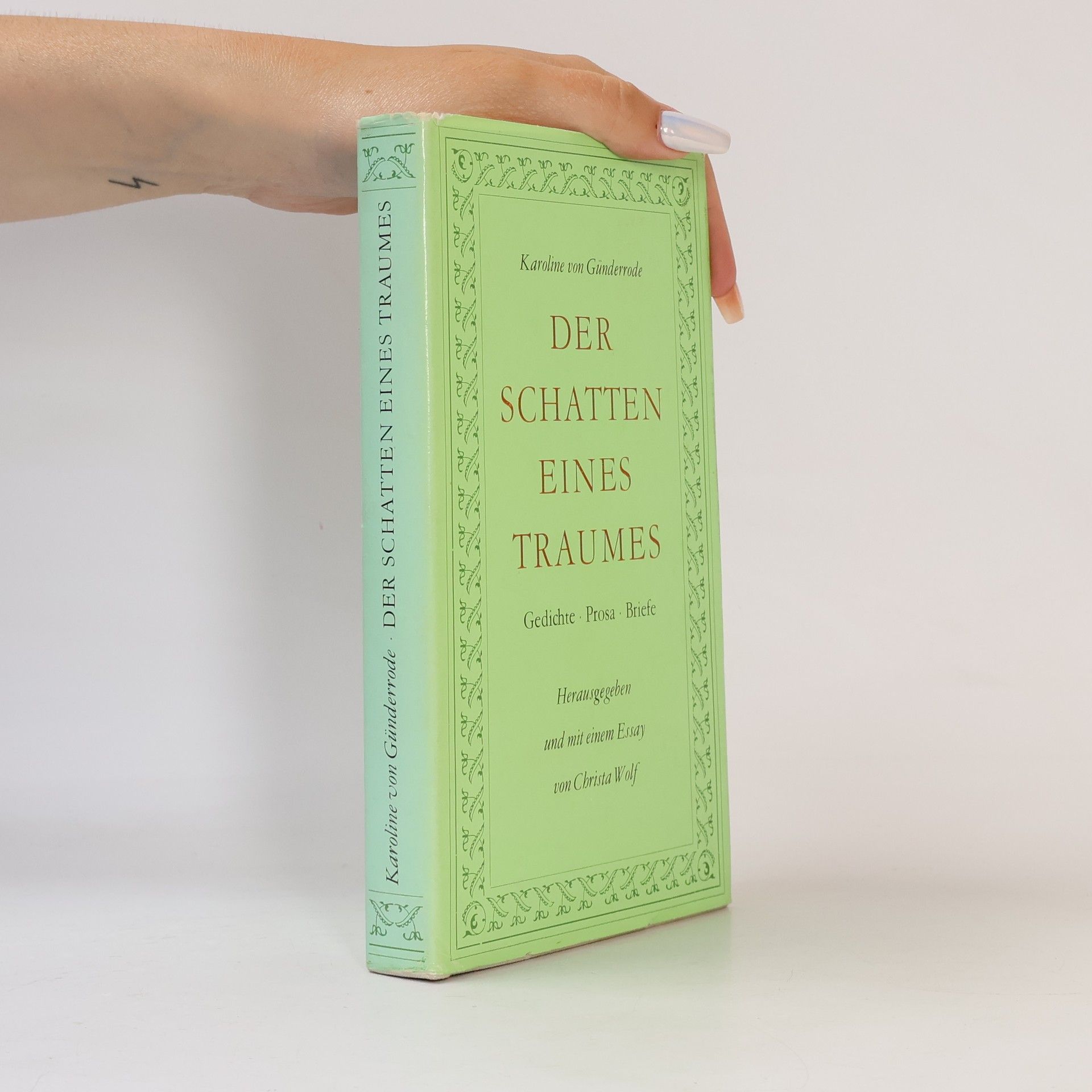 Karoline von Günderrode Der Schatten eines Traumes