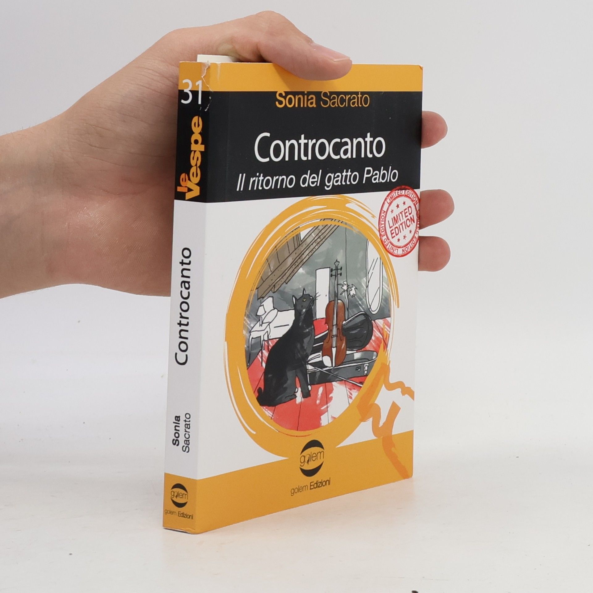 Sonia Sacrato Controcanto. Il ritorno del gatto Pablo - Limited Edition