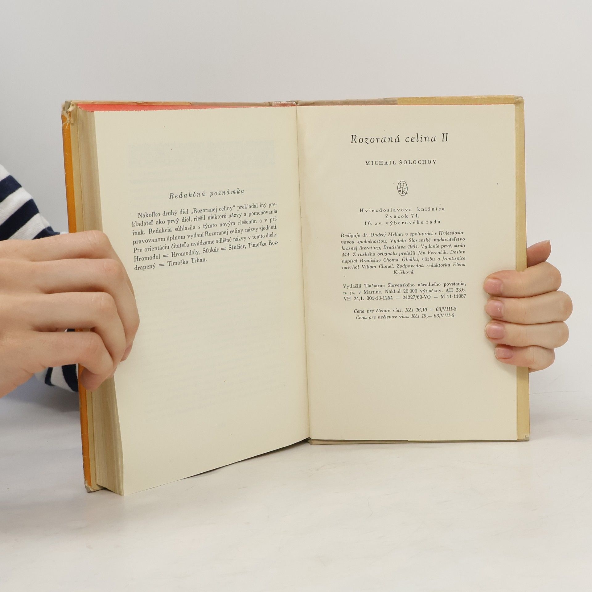 Michail Aleksandrovič Šolochov Rozoraná celina II