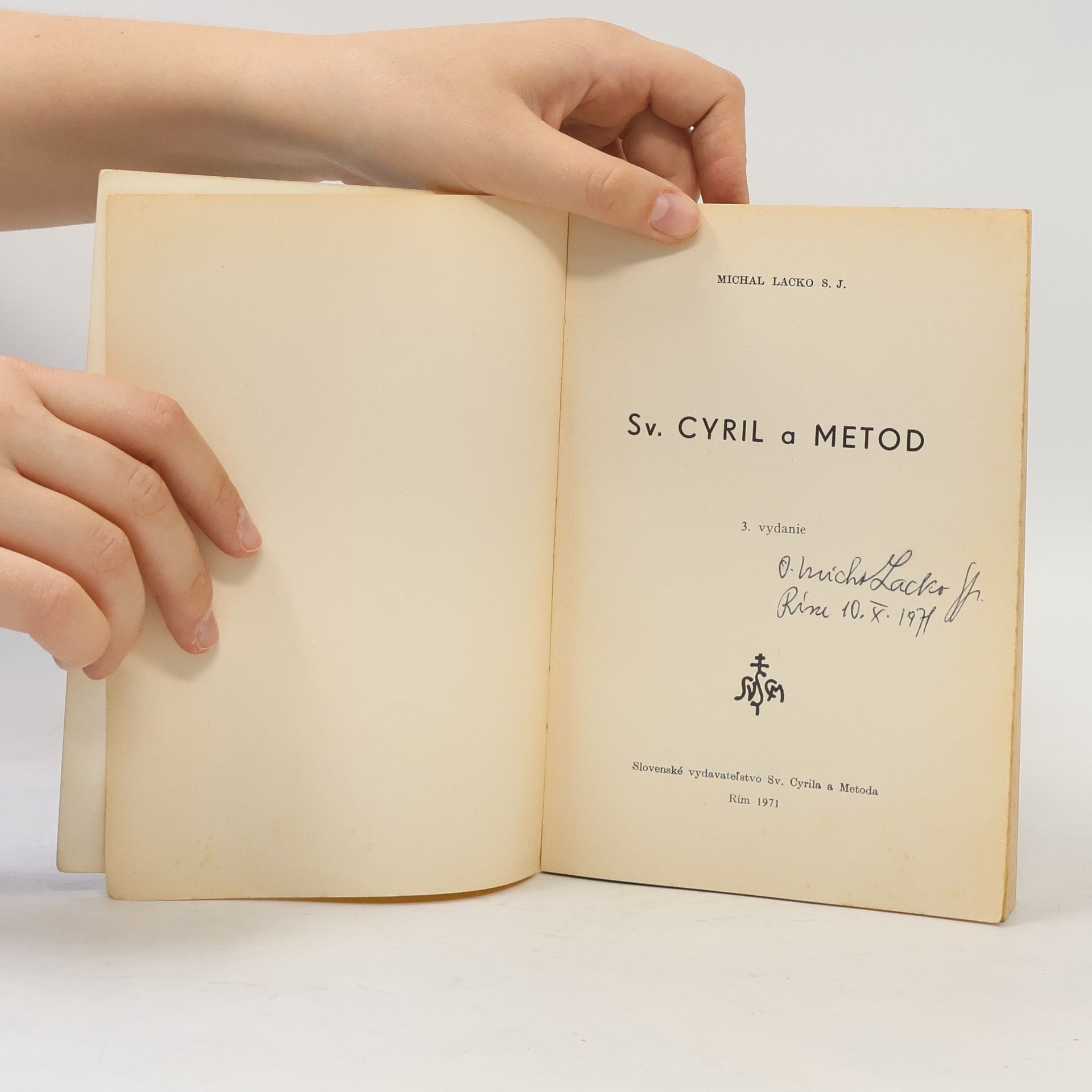 Michal Lacko SJ Sv. Cyril a Metod