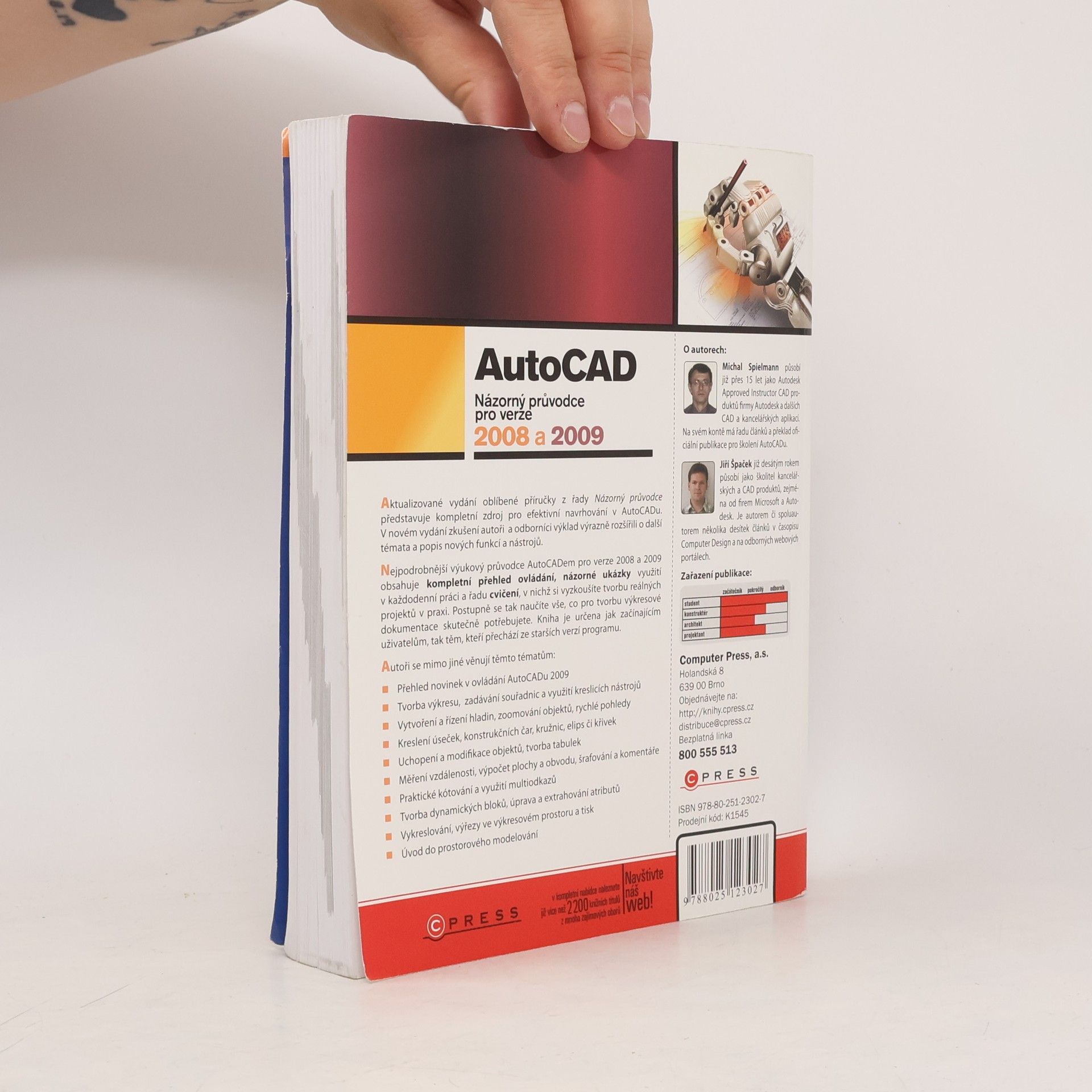 Jiří Špaček AutoCAD - názorný průvodce pro verze 2008 a 2009