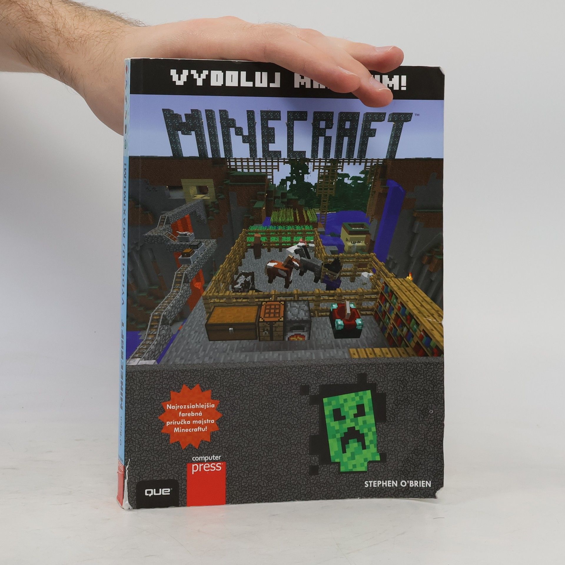 Stephen O'Brien Minecraft. Vydoluj maximum!