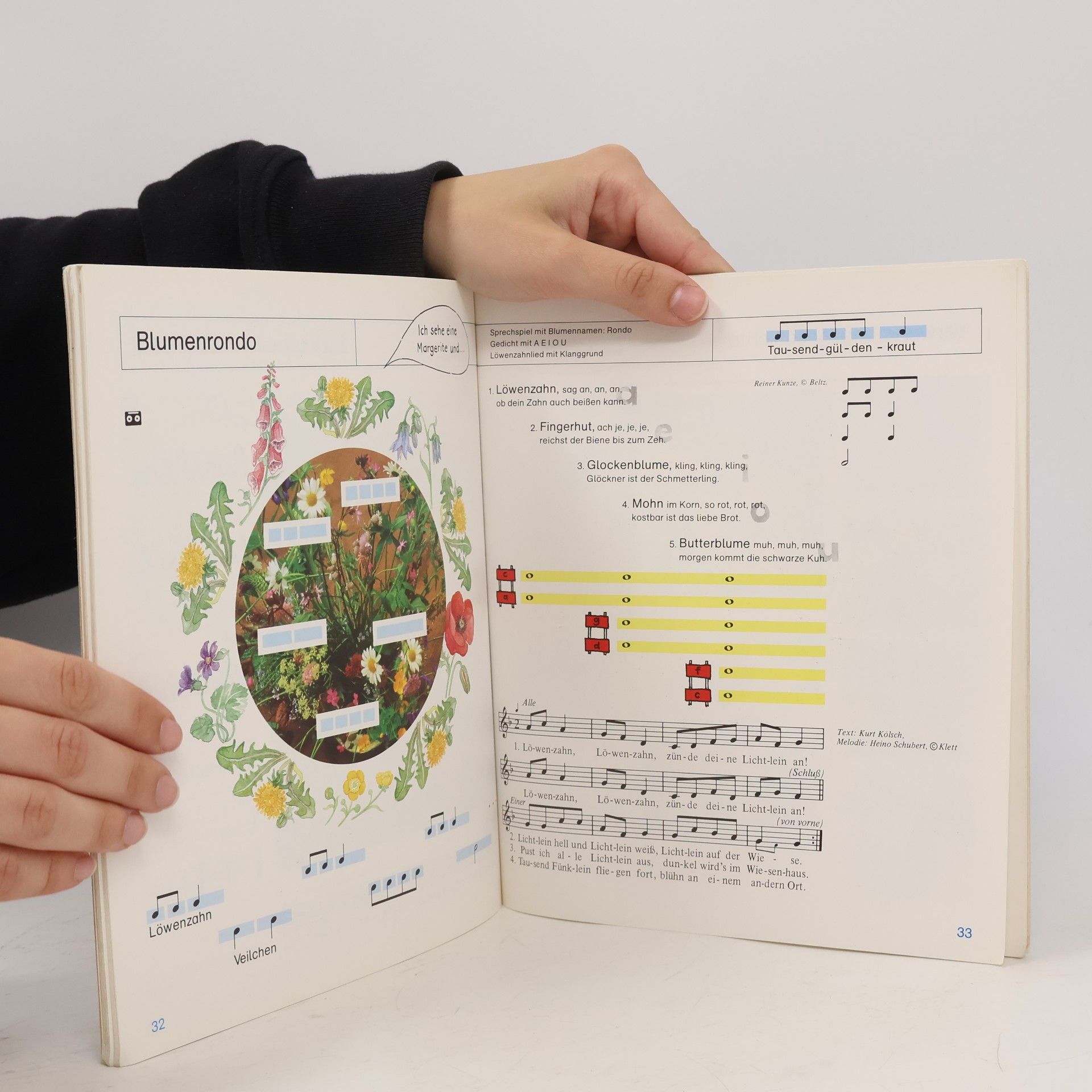 Peter Fuchs Unser Musikbuch, Quartett, 2. Schuljahr