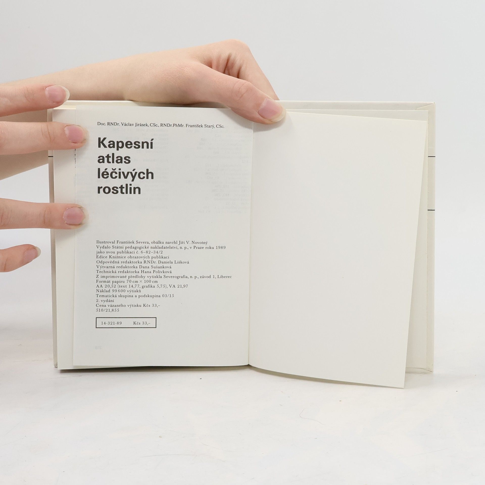 Václav Jirásek Kapesní atlas léčivých rostlin