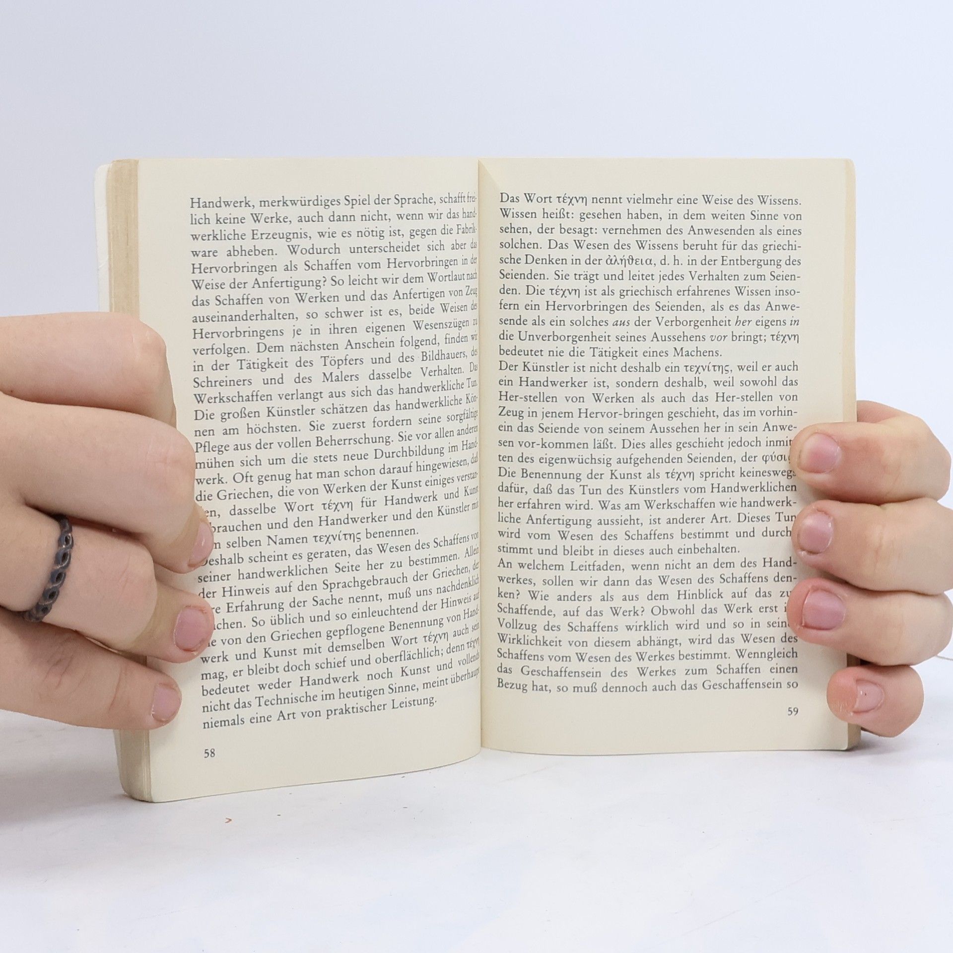 Martin Heidegger Der Ursprung des Kunstwerkes