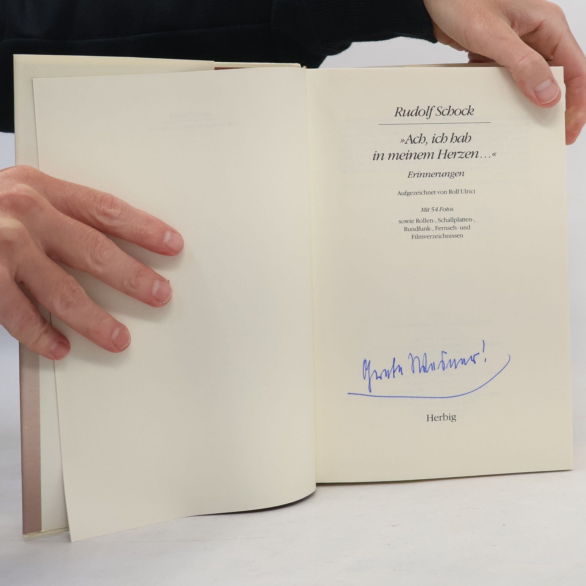Rudolf Schock Ach, ich hab in meinem Herzen...