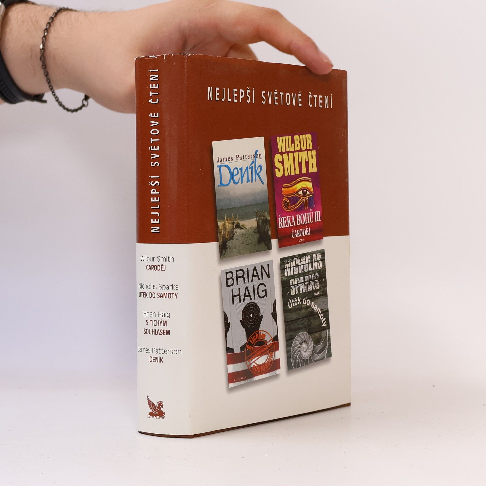Nicholas Sparks Nejlepší světové čtení. Čaroděj. Útěk do samoty. S tichým souhlasem. Deník