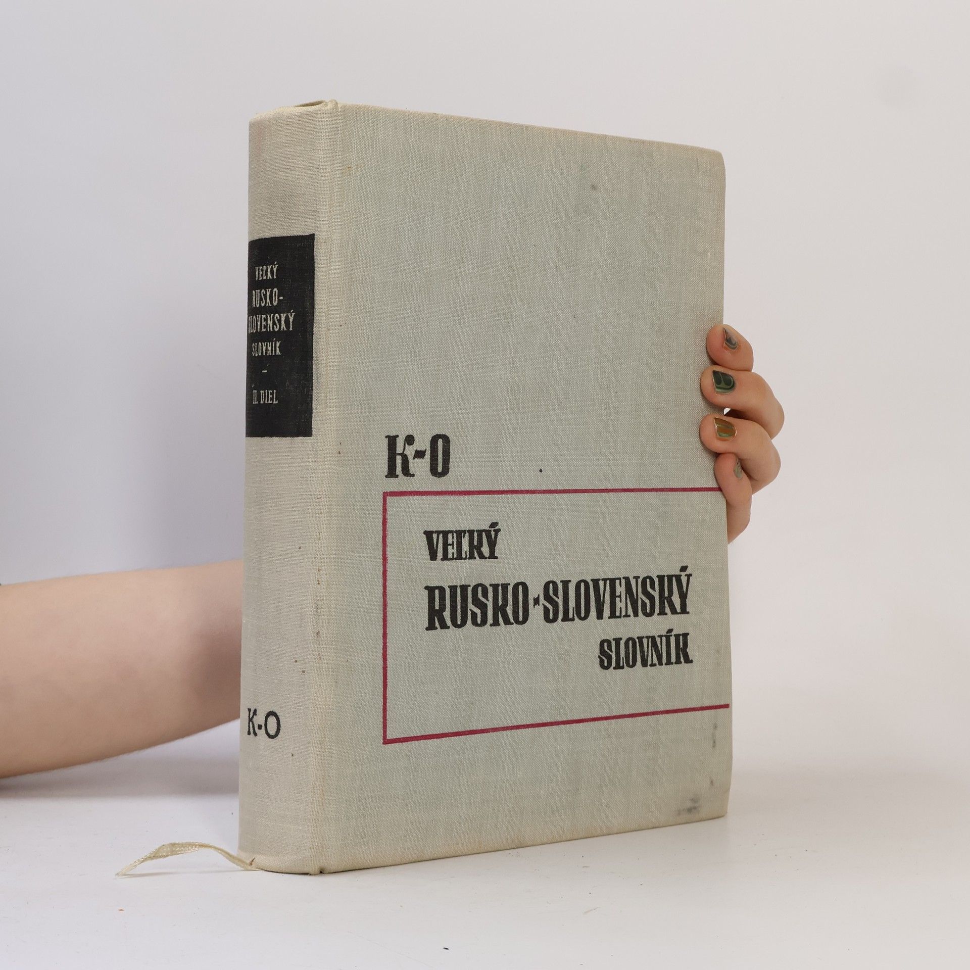 Autorenkollektiv Veľký rusko-slovenský slovník. II. diel, K-O
