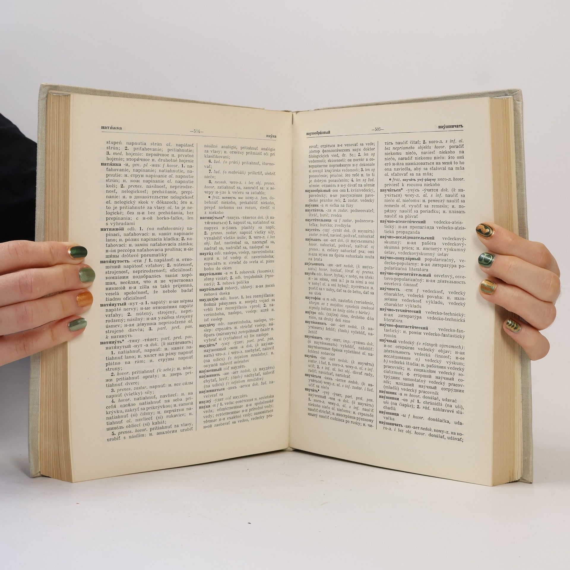 Autorenkollektiv Veľký rusko-slovenský slovník. II. diel, K-O