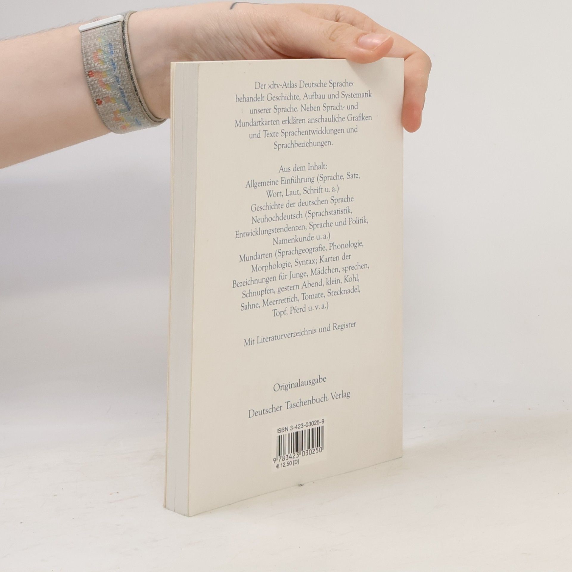 Autores varios dtv-Atlas Deutsche Sprache