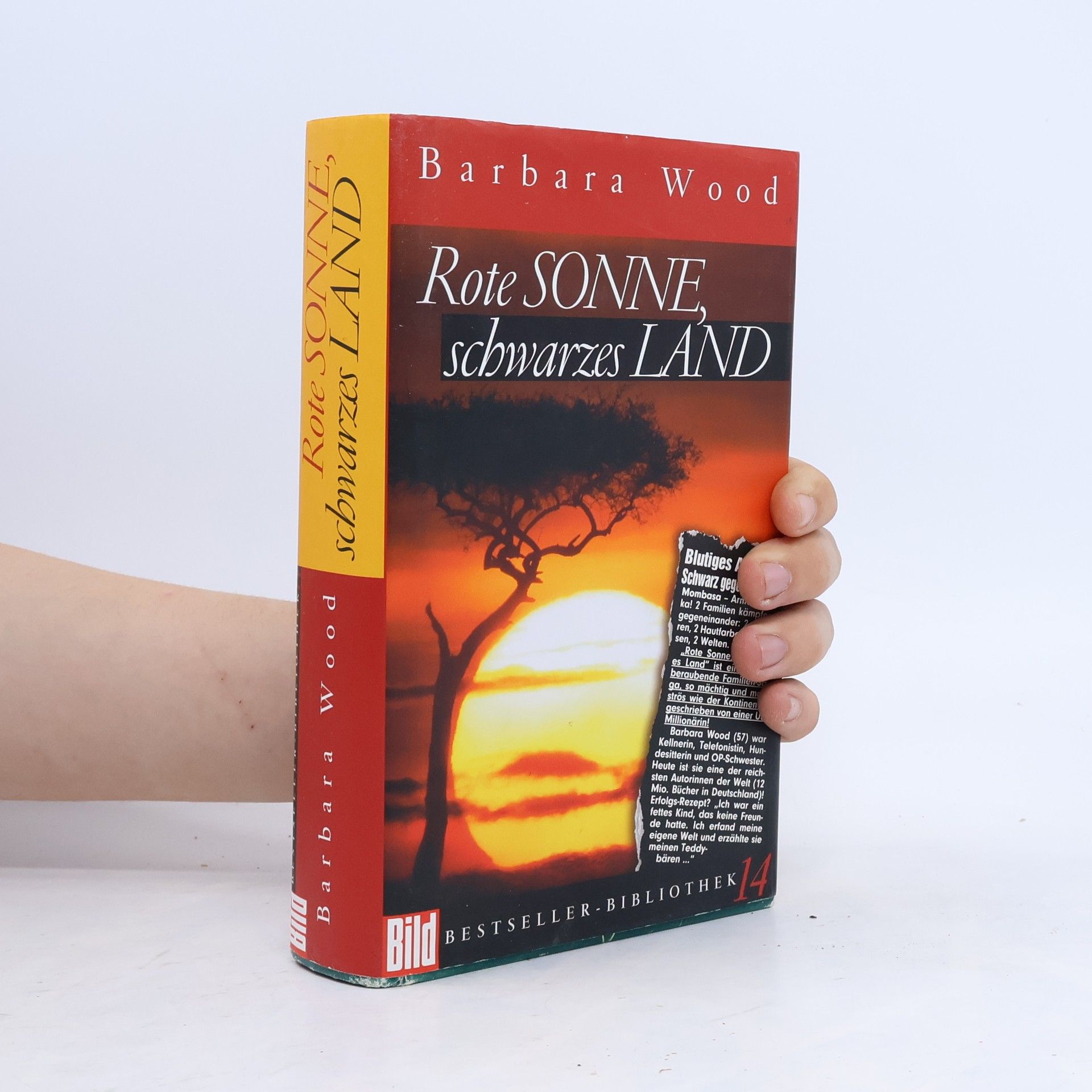 Barbara Wood Rote Sonne, schwarzes Land