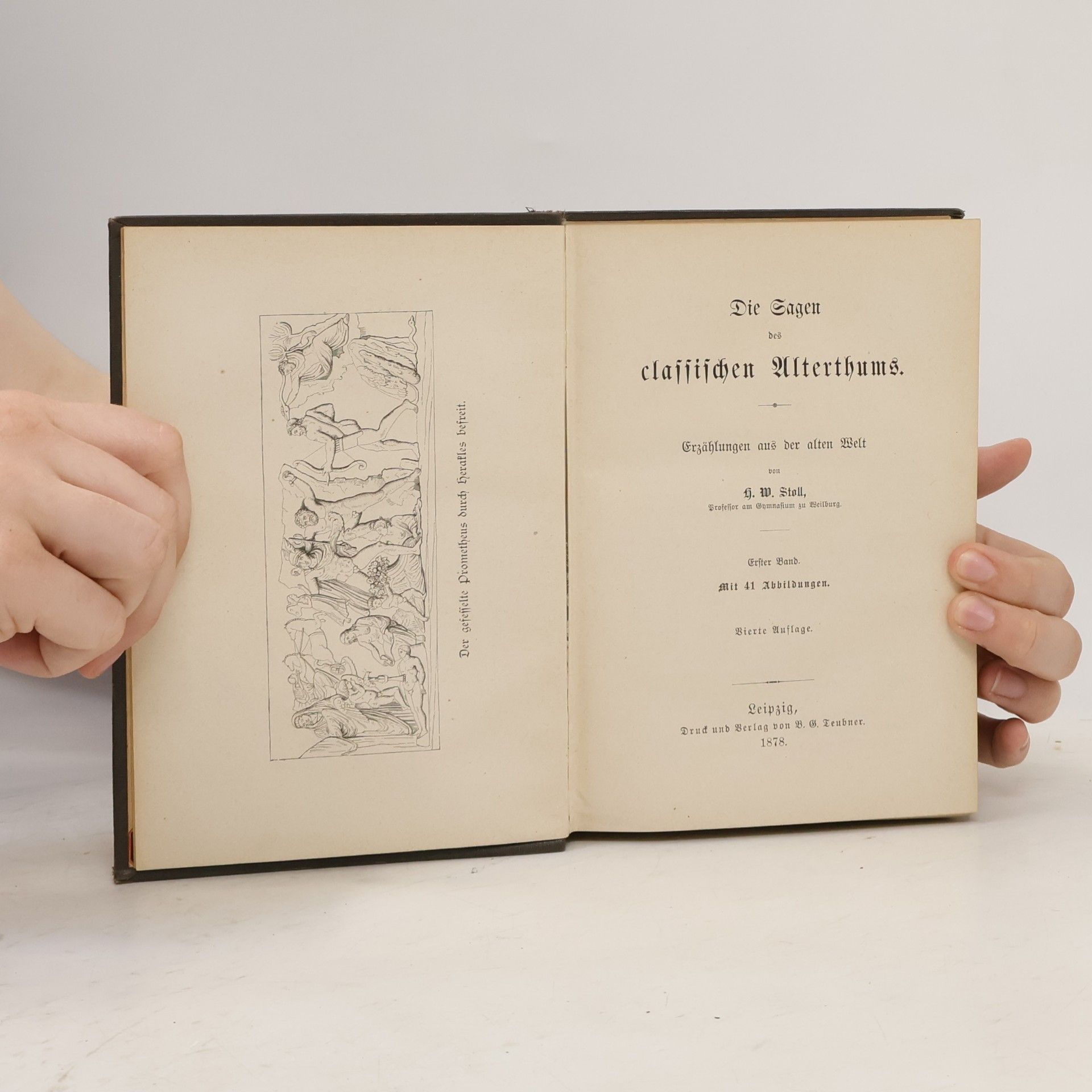 H. W. Stoll Die Sagen des classischen Alterhums 1