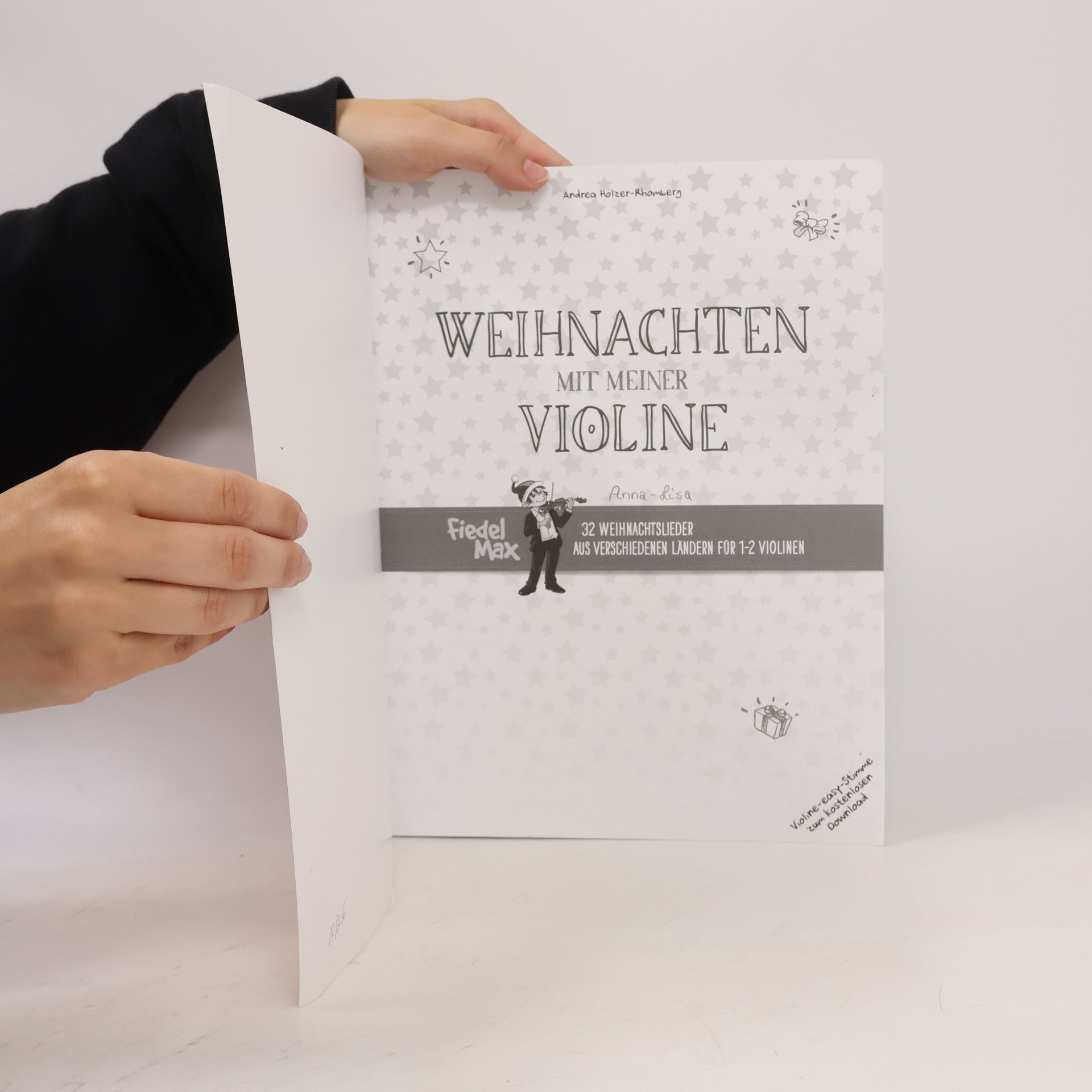 Andrea Holzer-Rhomberg Weihnachten mit meiner Violine