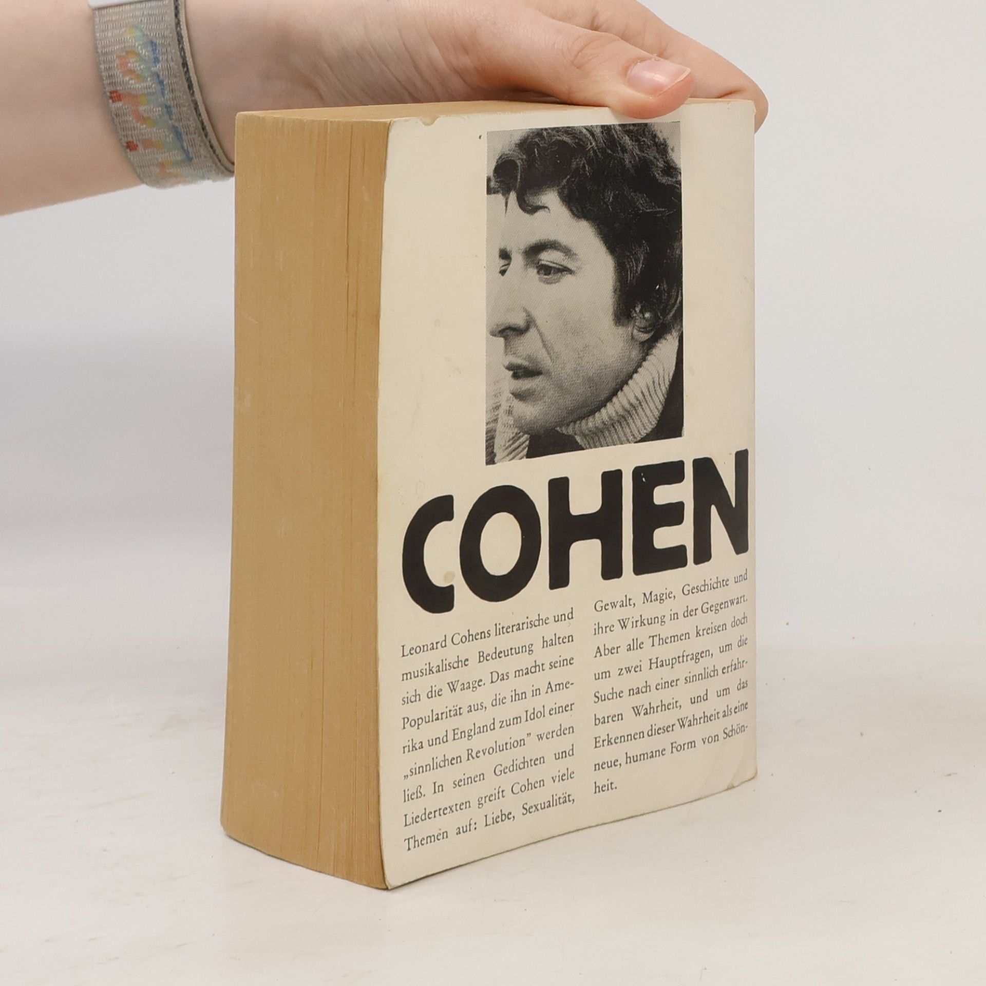 Leonard Cohen Das Lieblingsspiel - Gedichte/Lieder - Schöne Verlierer