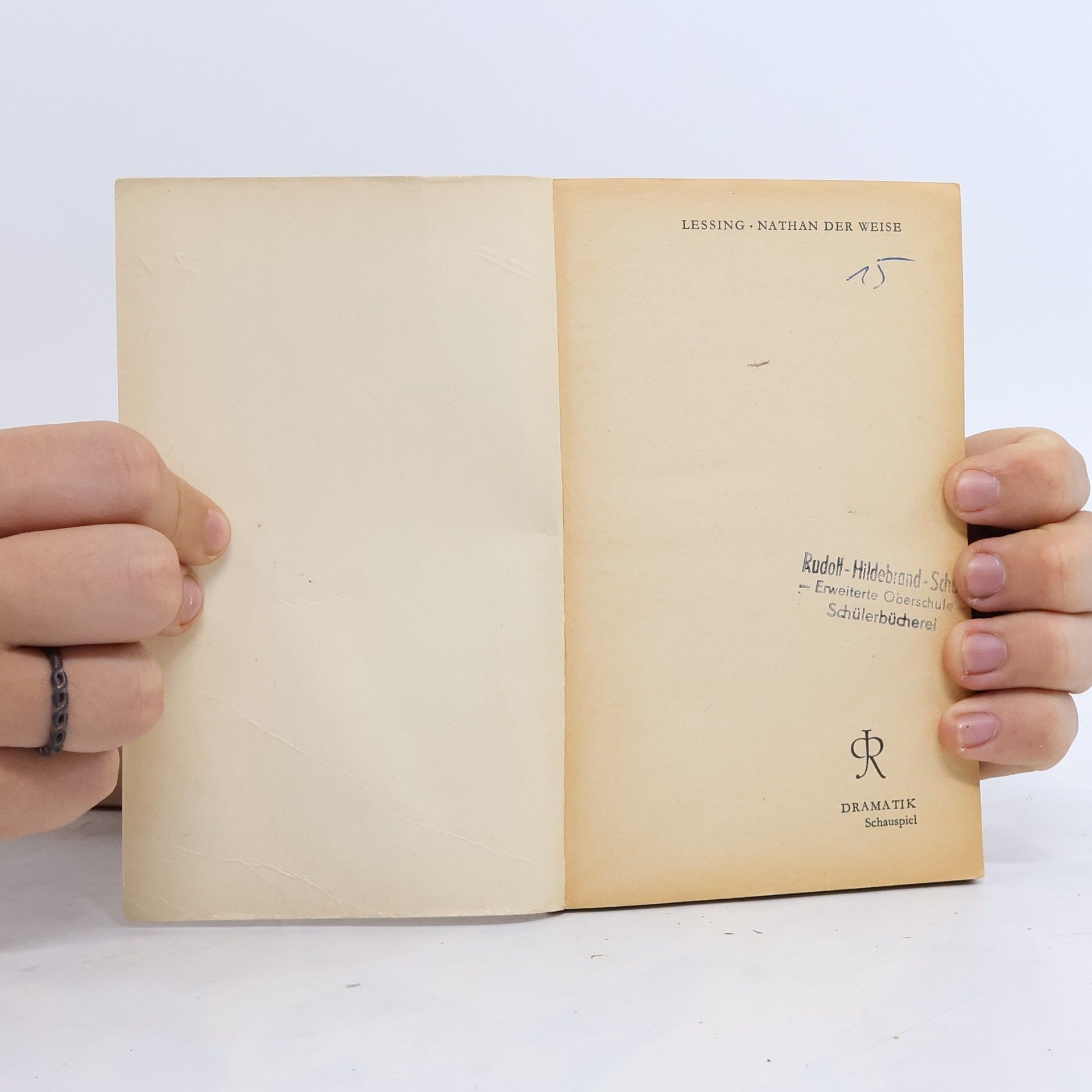Gotthold Ephraim Lessing Nathan der Weise