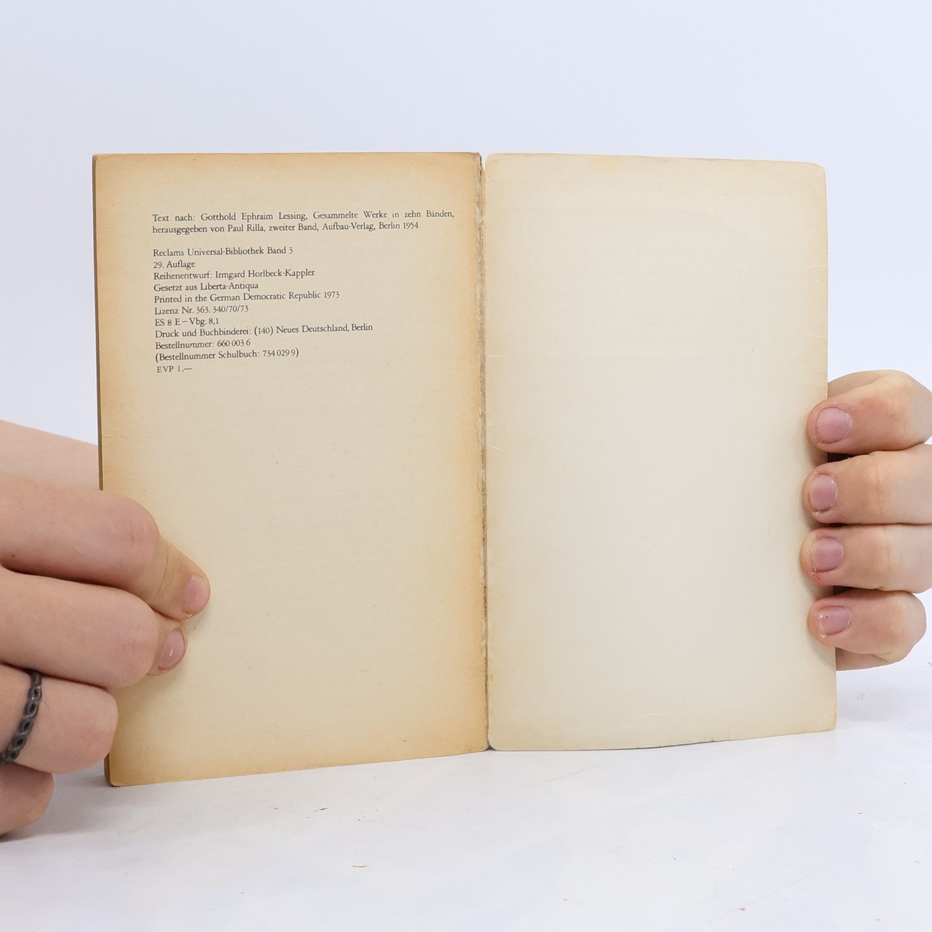 Gotthold Ephraim Lessing Nathan der Weise