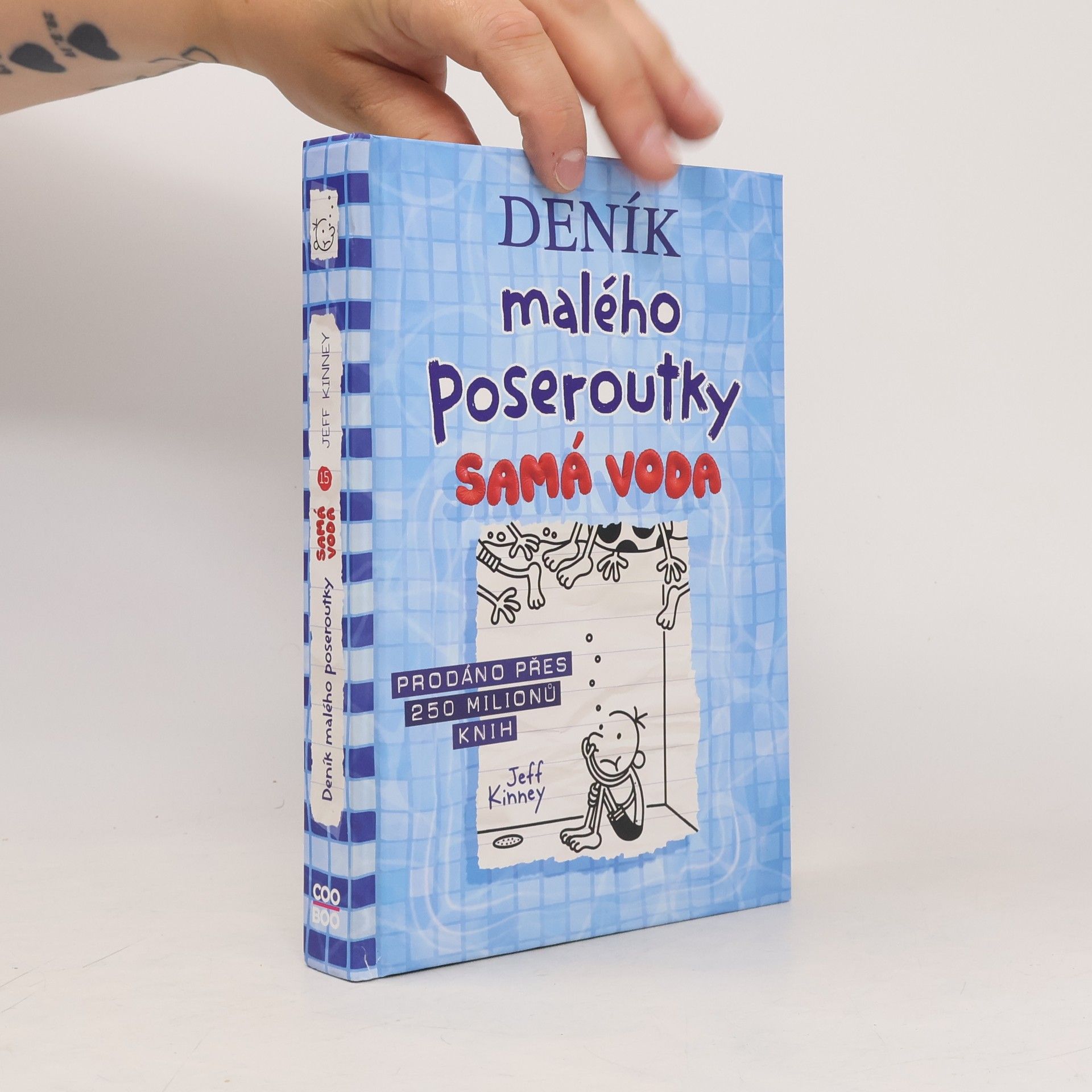 Jeff Kinney Deník malého poseroutky 15. Samá voda