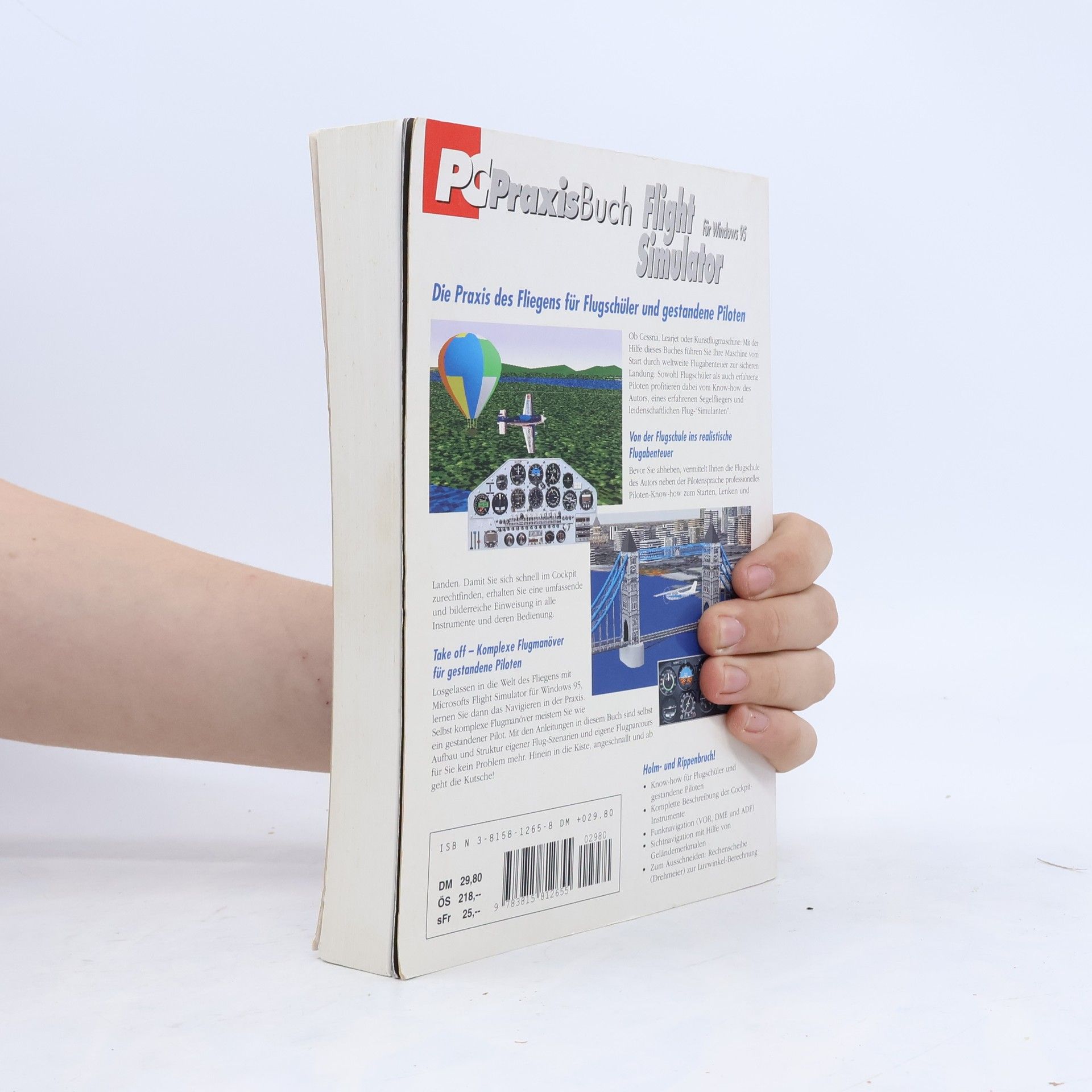 Werner Leinhos PCPraxisBuch: Flight Simulator für Windows 95
