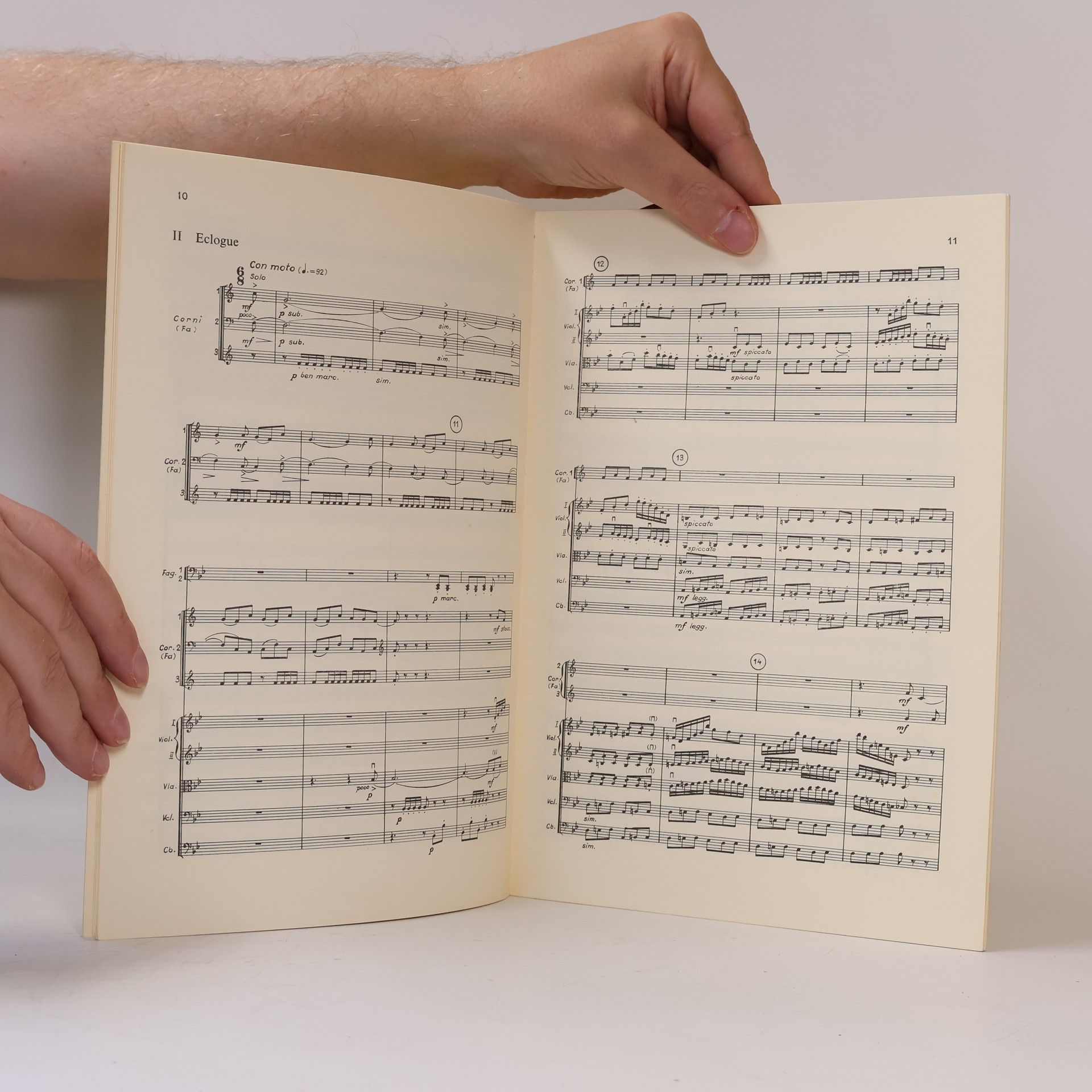 Igor Stravinsky Ode Triptychon für Orchester