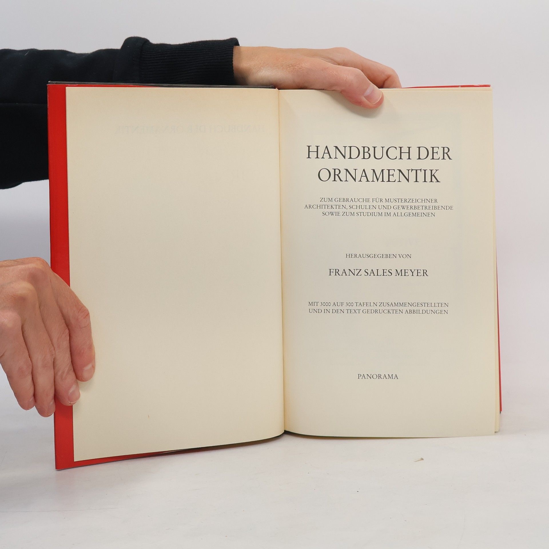 Franz Sales Meyer Handbuch der Ornamentik